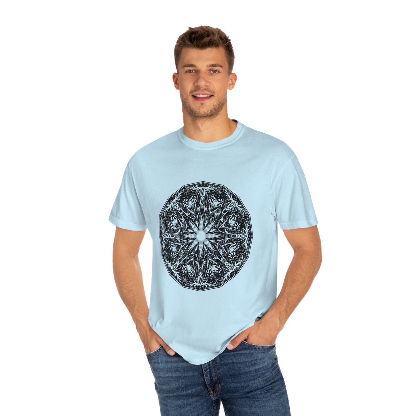 Circular Mandala Print Shirt