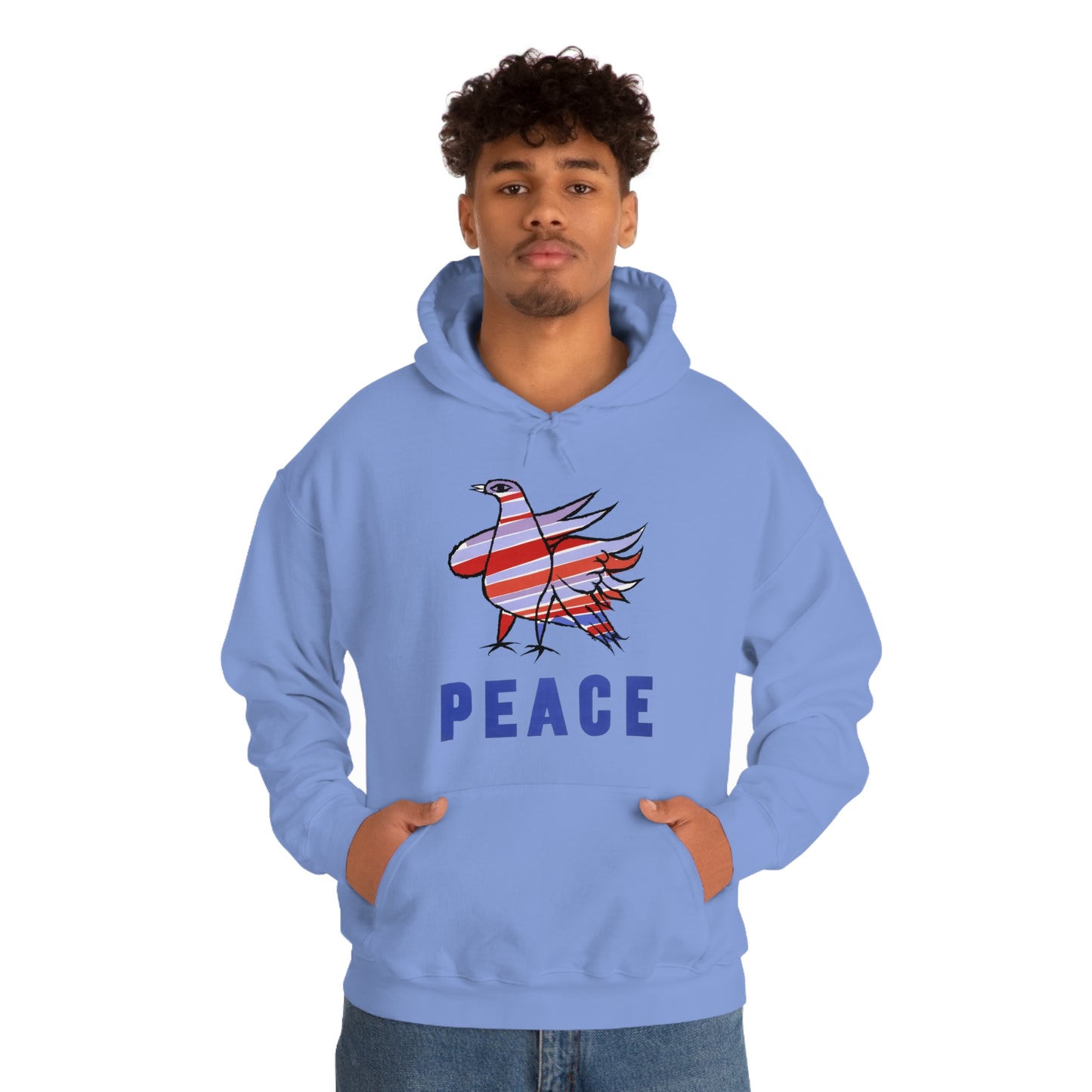 Peace Dove Hooded Sweatshirt