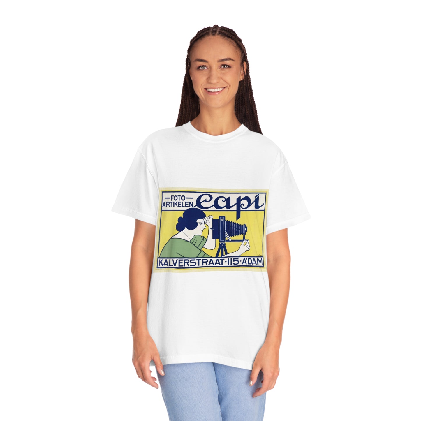 Retro art deco photographer T-shirt