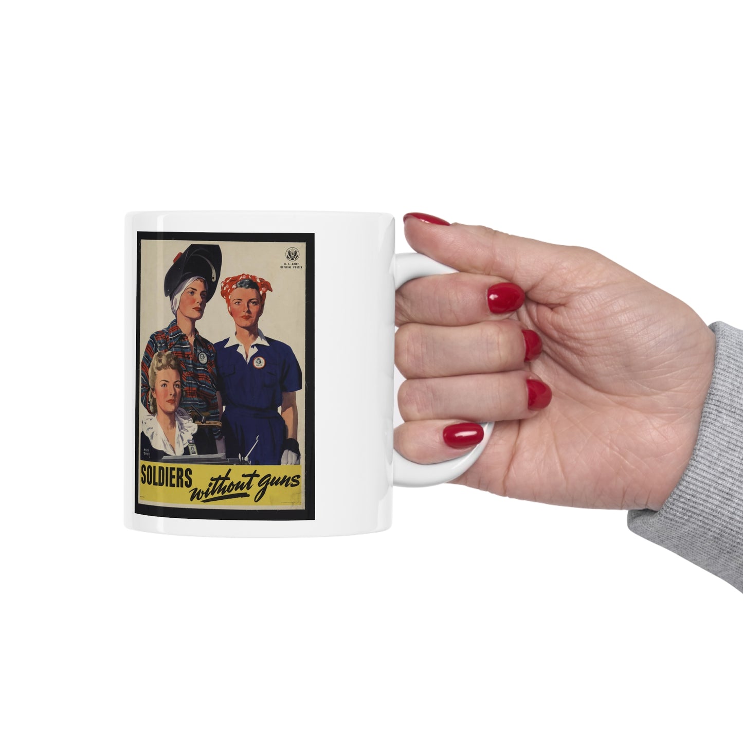 'Soldiers Without Guns' Ceramic Mug 11oz