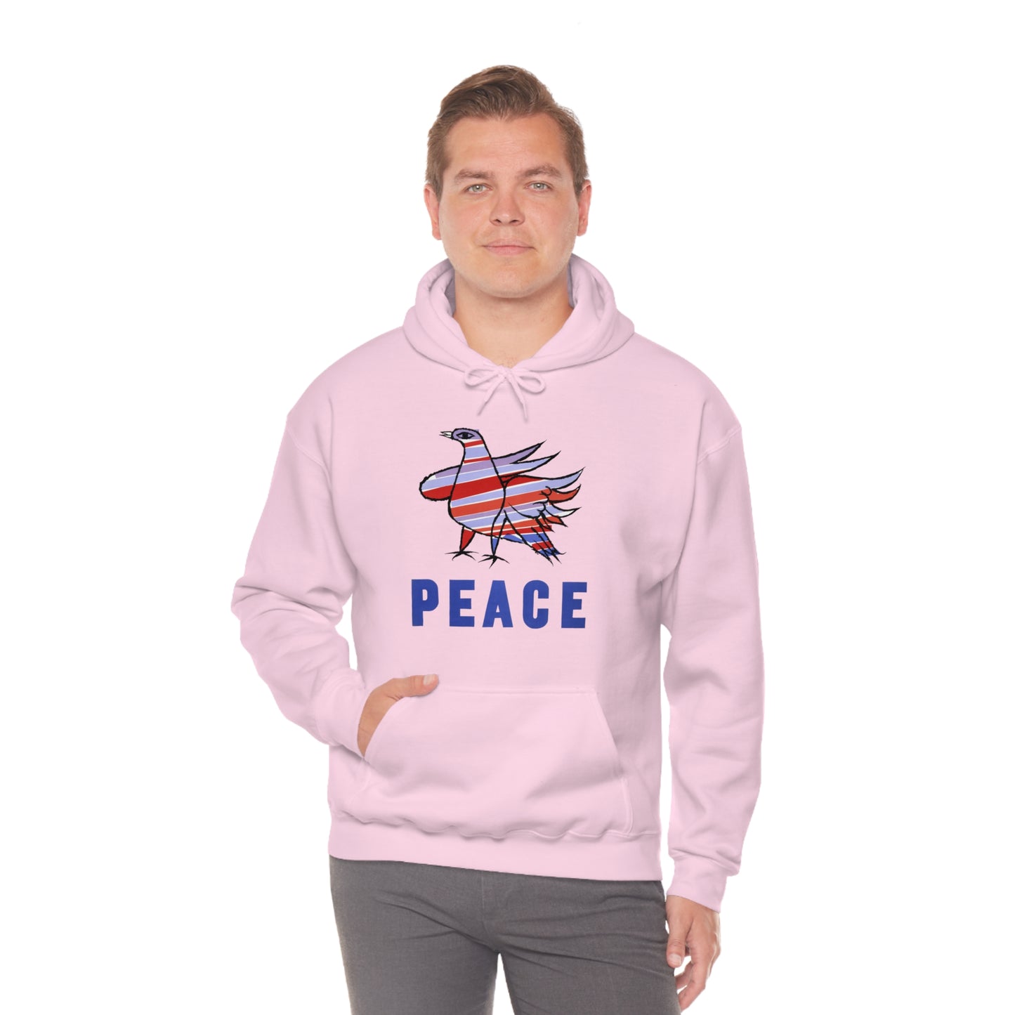 Peace Dove Hooded Sweatshirt