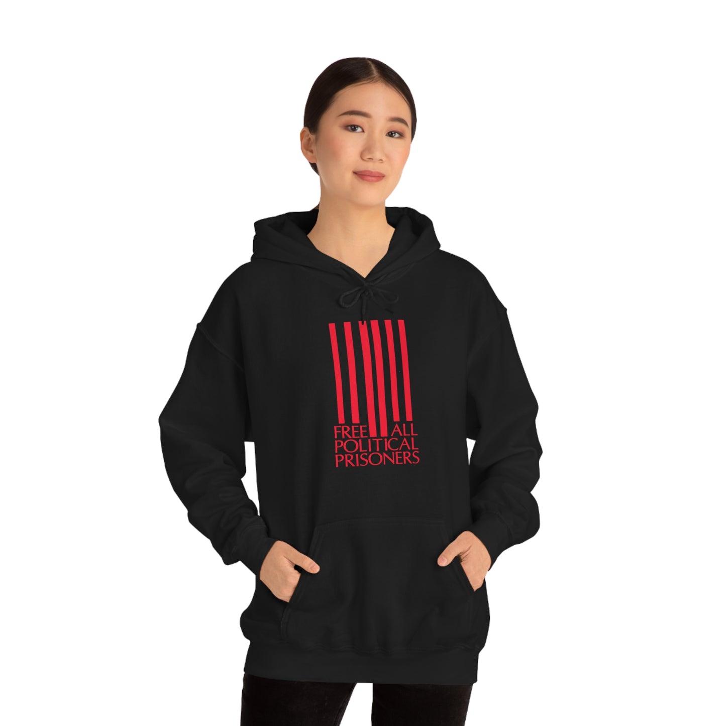 'Free All Political Prisoners' Hooded Sweatshirt