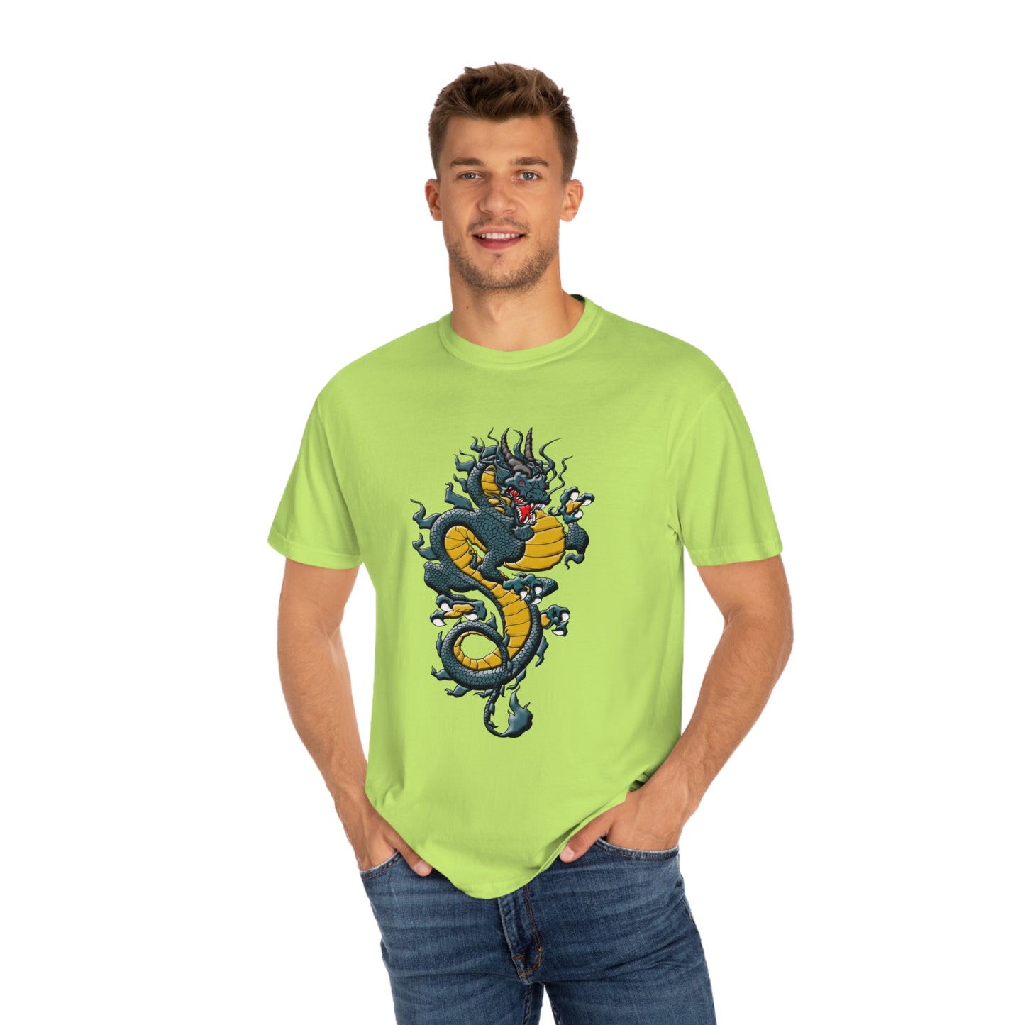 Chinese Dragon Print Shirt