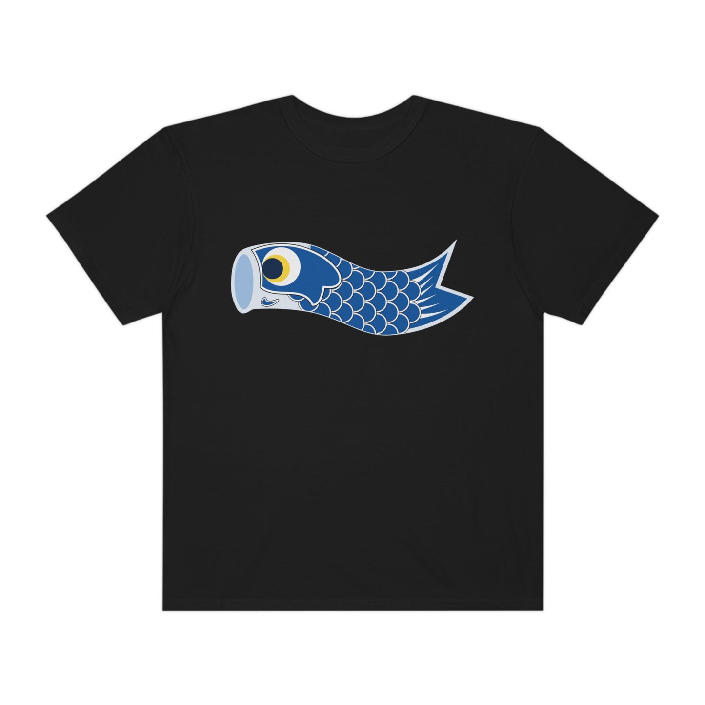 Blue Koinobori (Carp Kite) Print Shirt