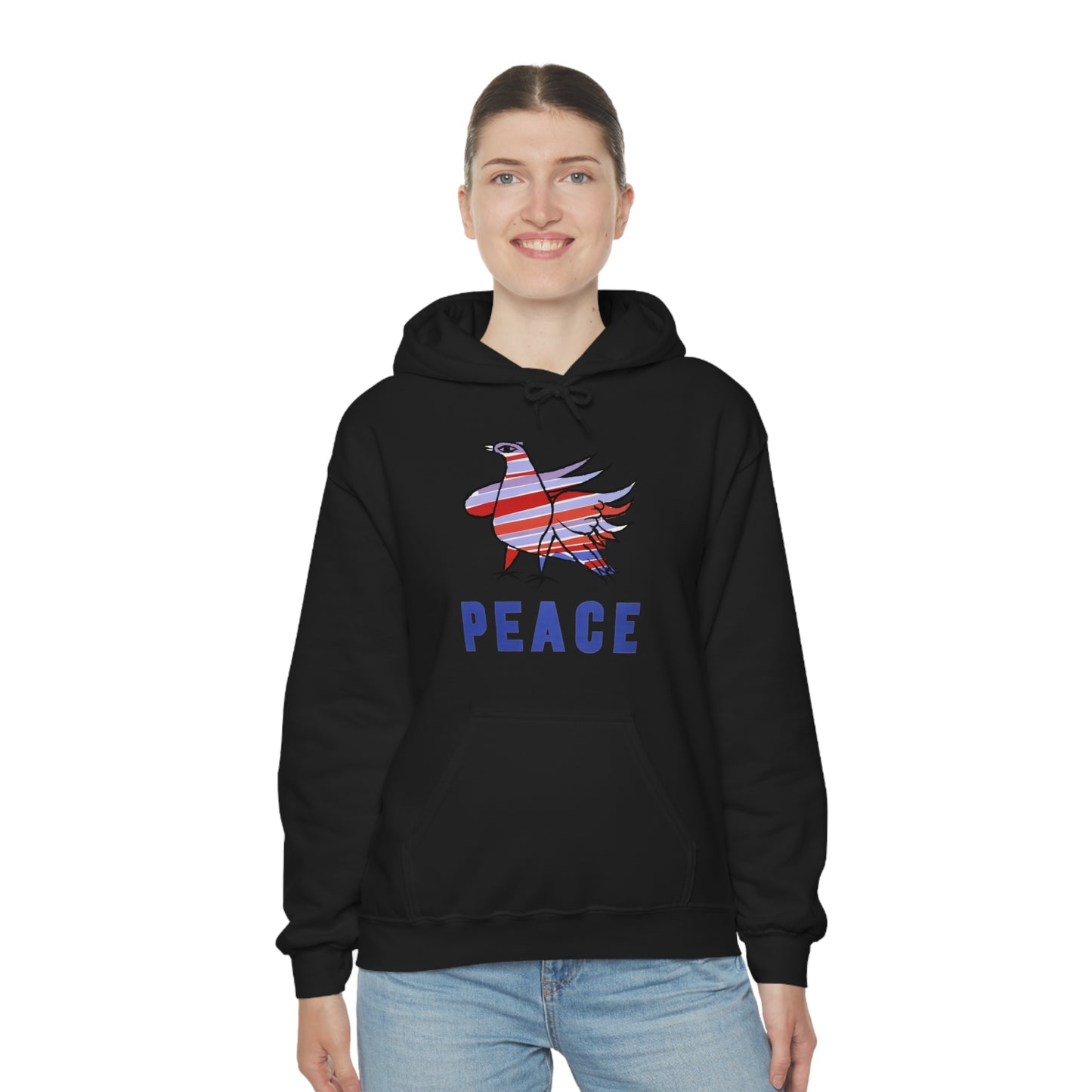 Peace Dove Hooded Sweatshirt