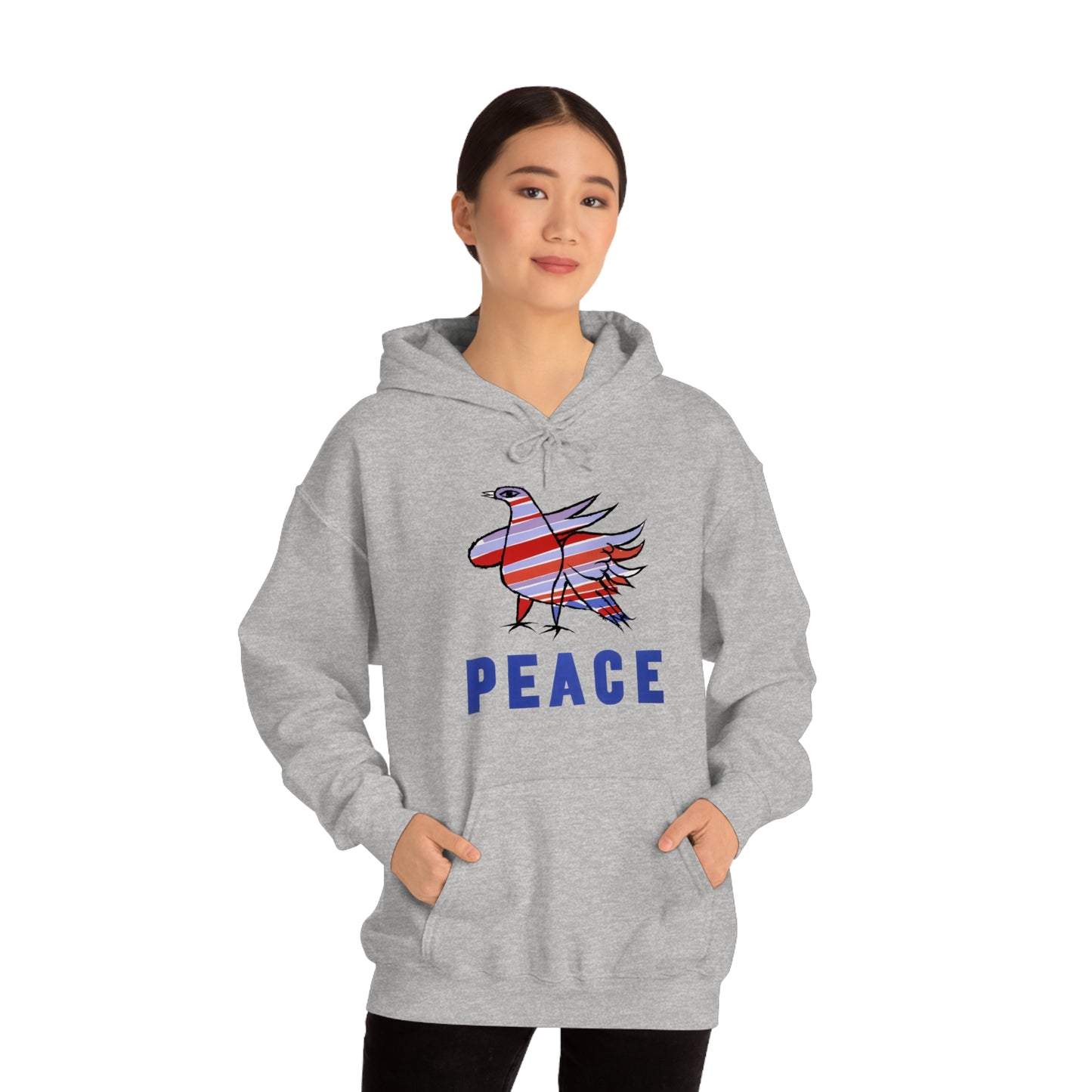 Peace Dove Hooded Sweatshirt