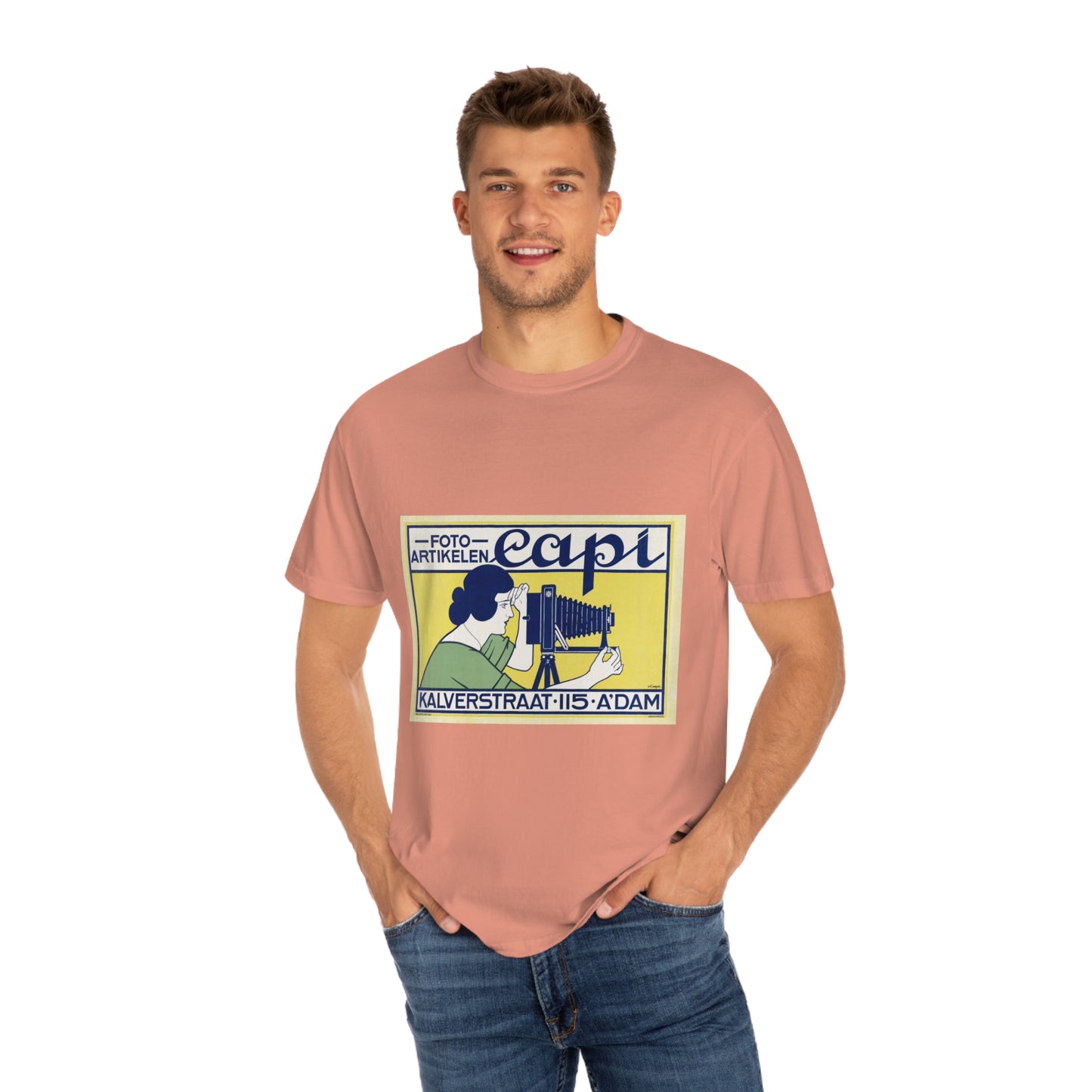 Retro art deco photographer T-shirt