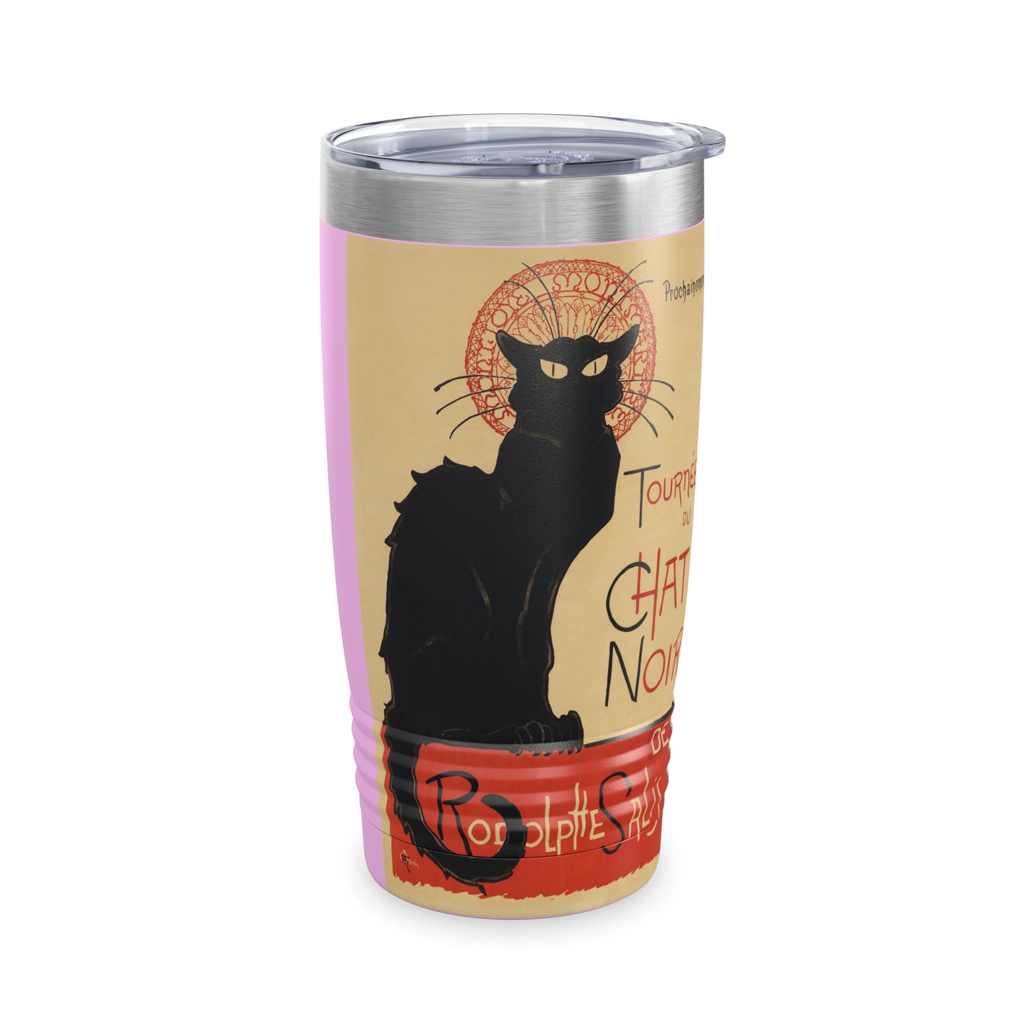 Vintage Chat Noir Ringneck Tumbler, 20oz