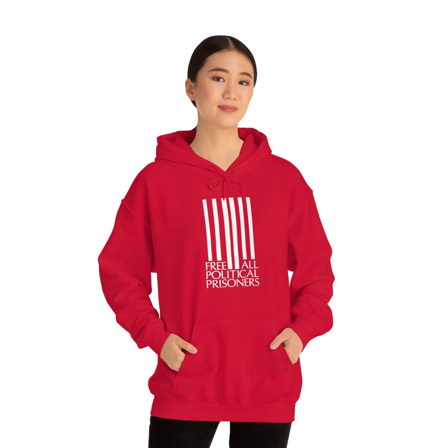 'Free All Political Prisoners' Hooded Sweatshirt