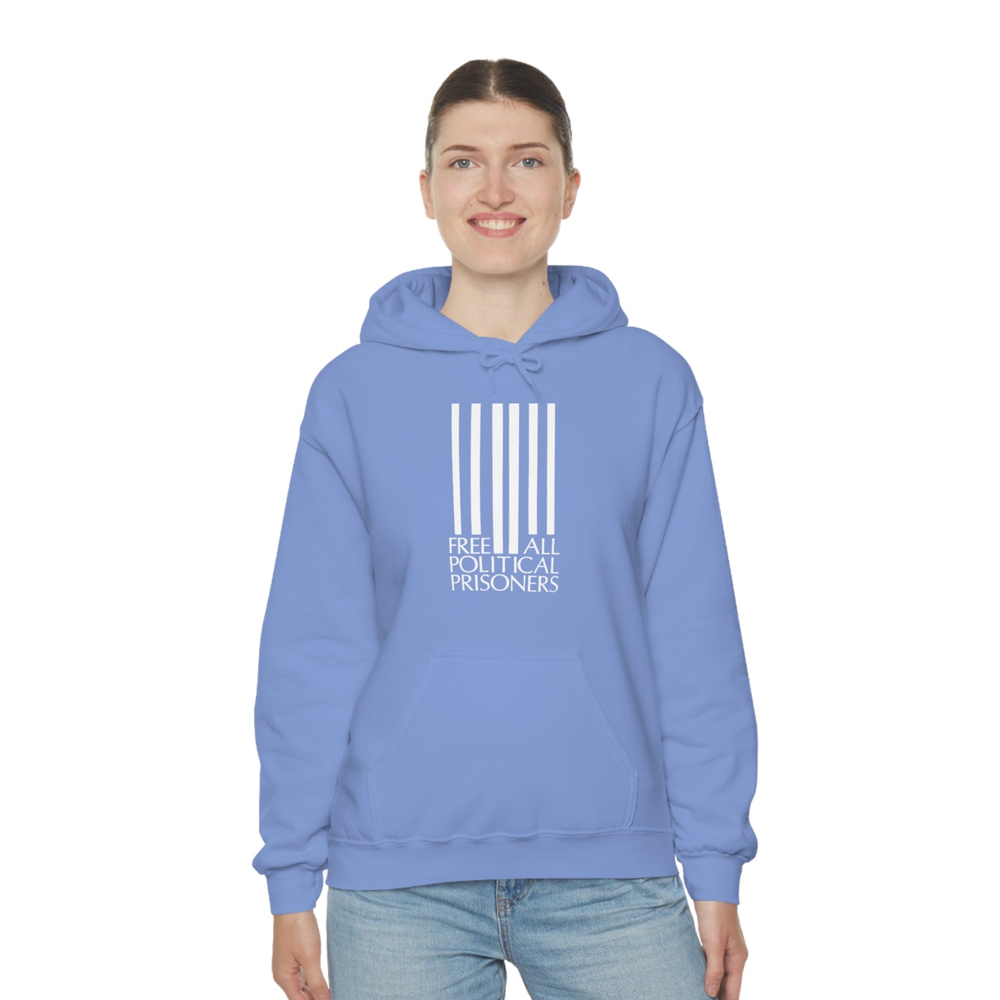 'Free All Political Prisoners' Hooded Sweatshirt