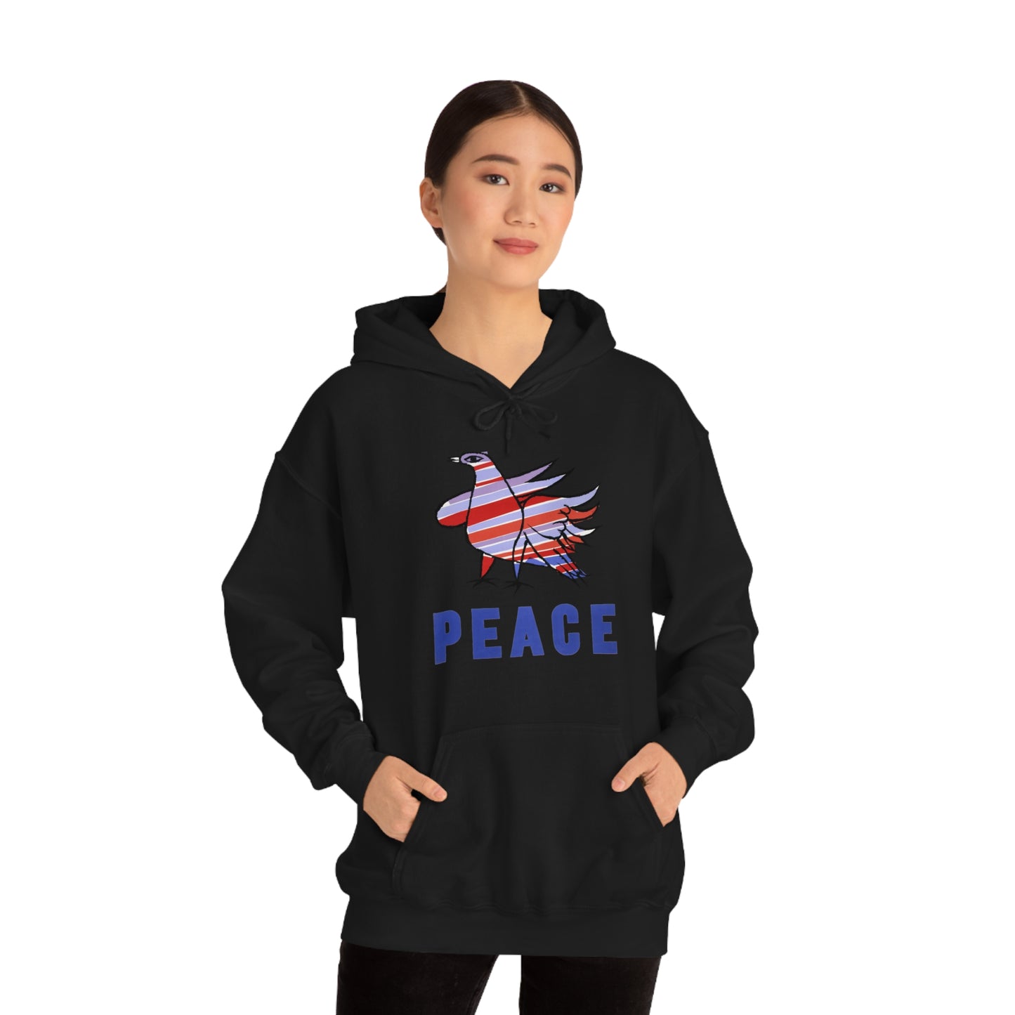 Peace Dove Hooded Sweatshirt