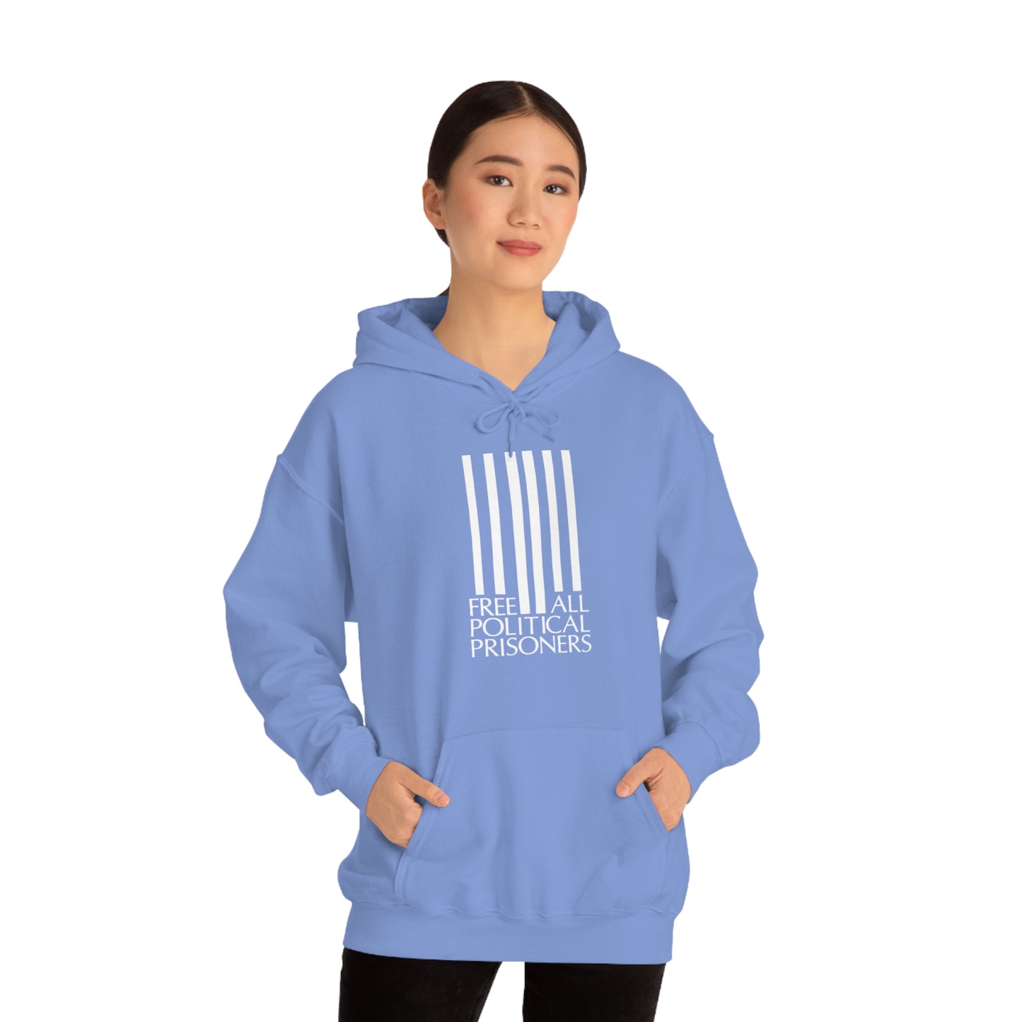 'Free All Political Prisoners' Hooded Sweatshirt