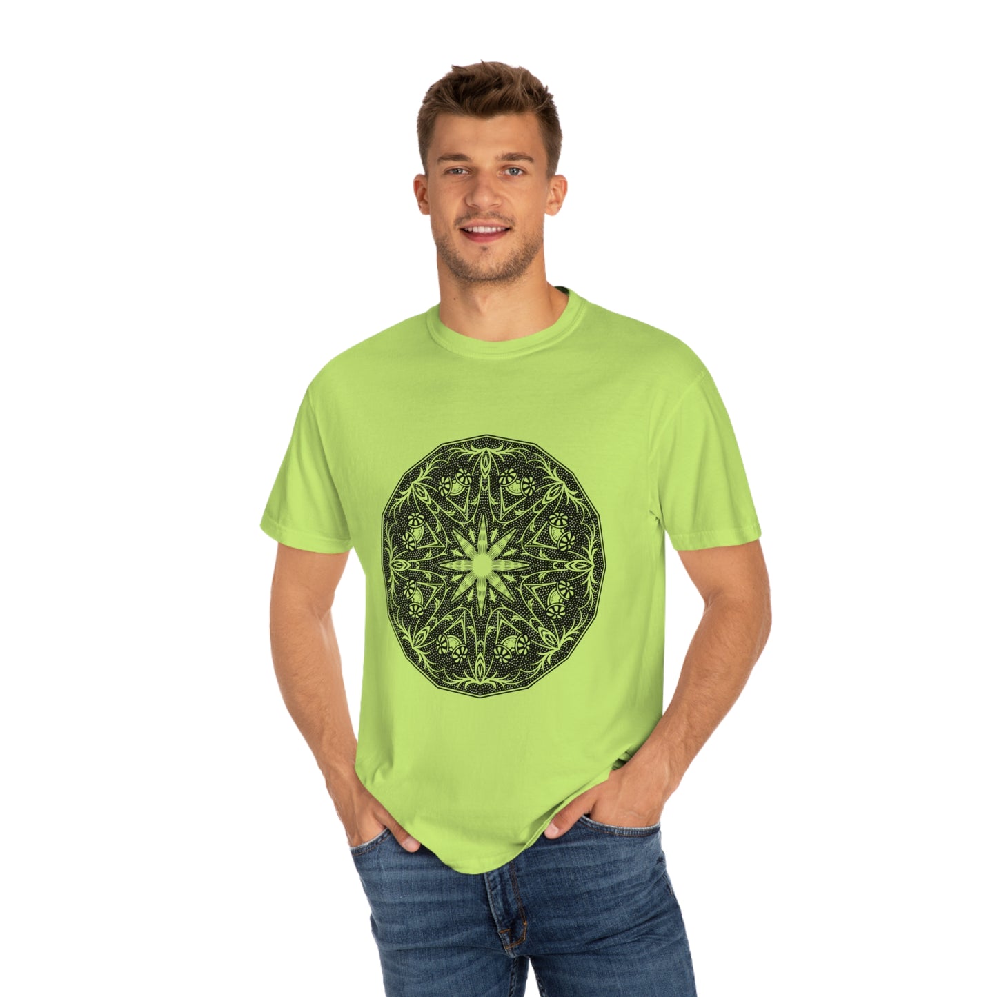 Circular Mandala Print Shirt