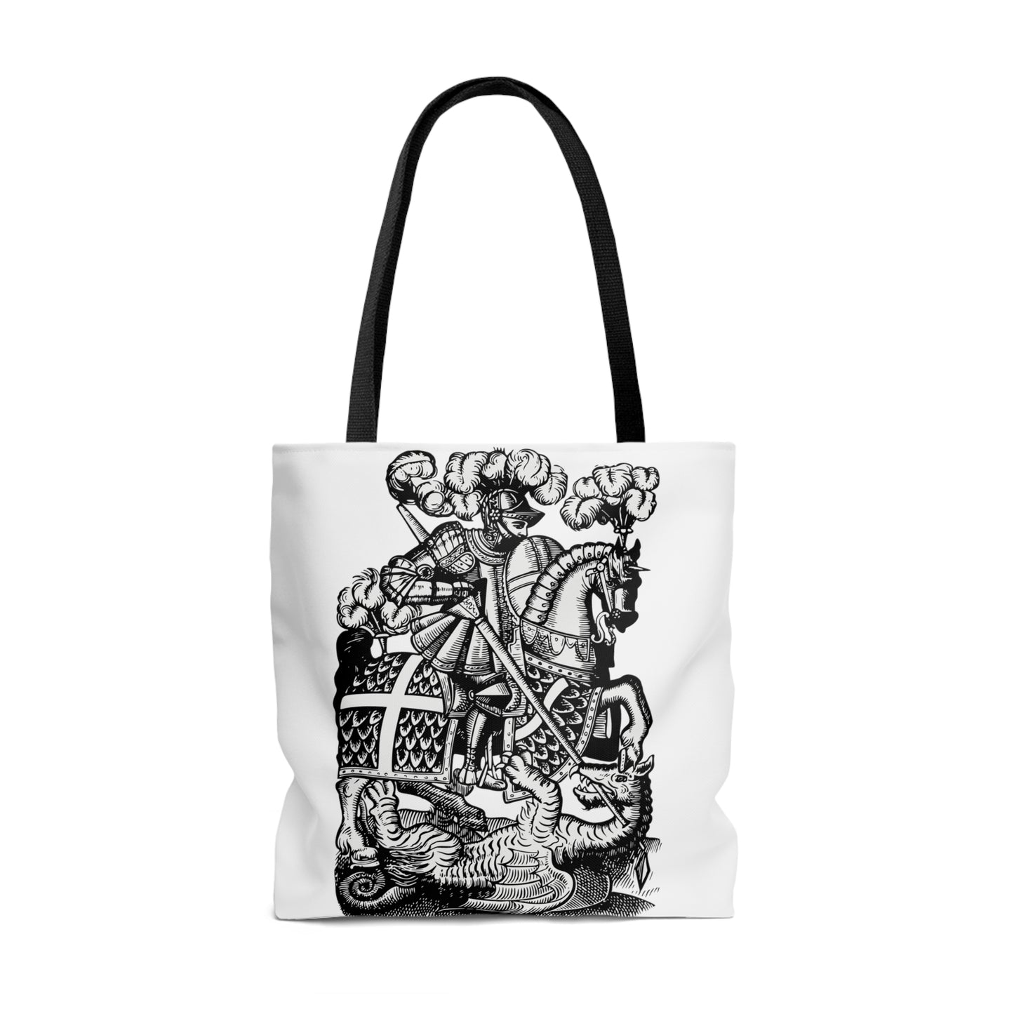 Red Cross Knight Tote Bag