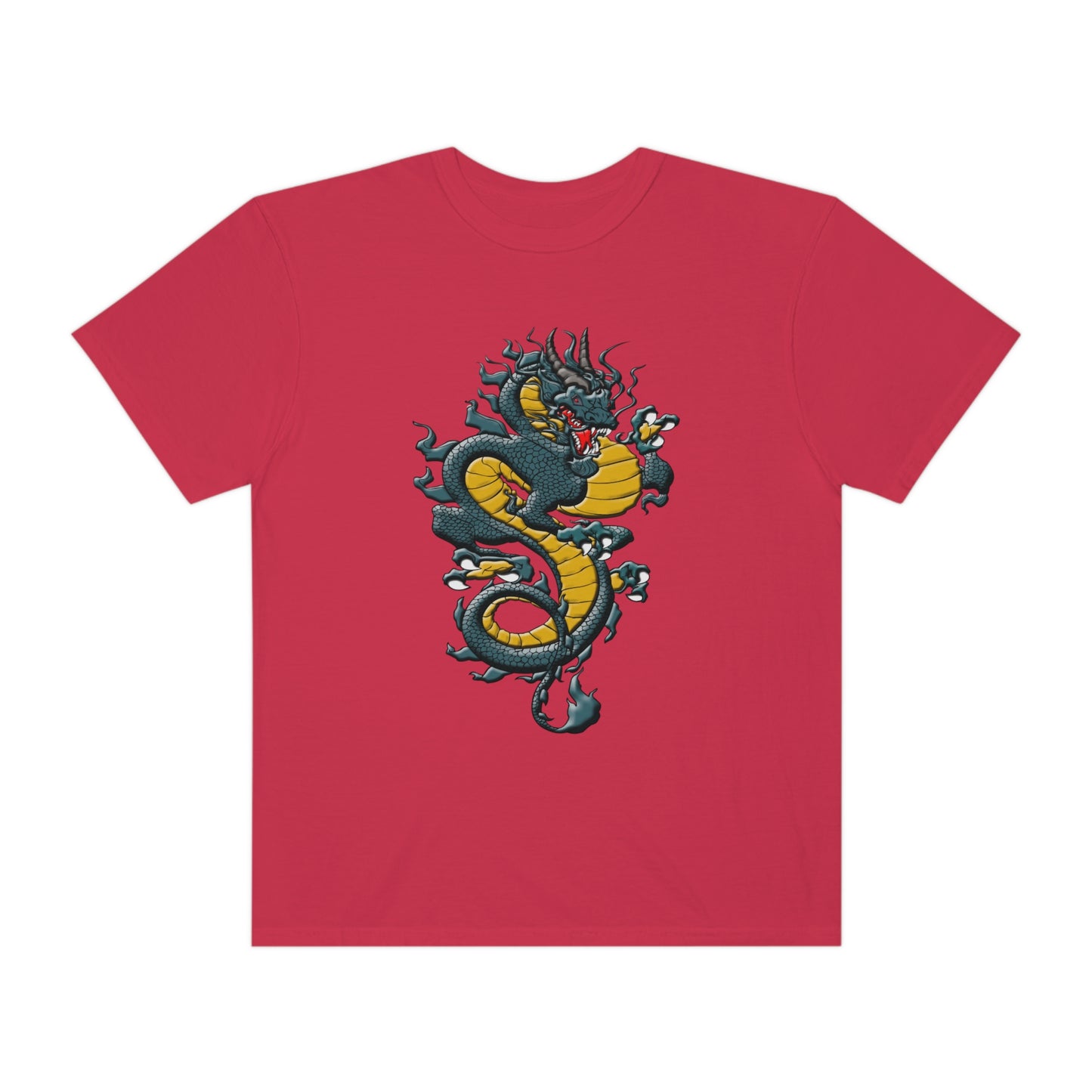 Chinese Dragon Print Shirt