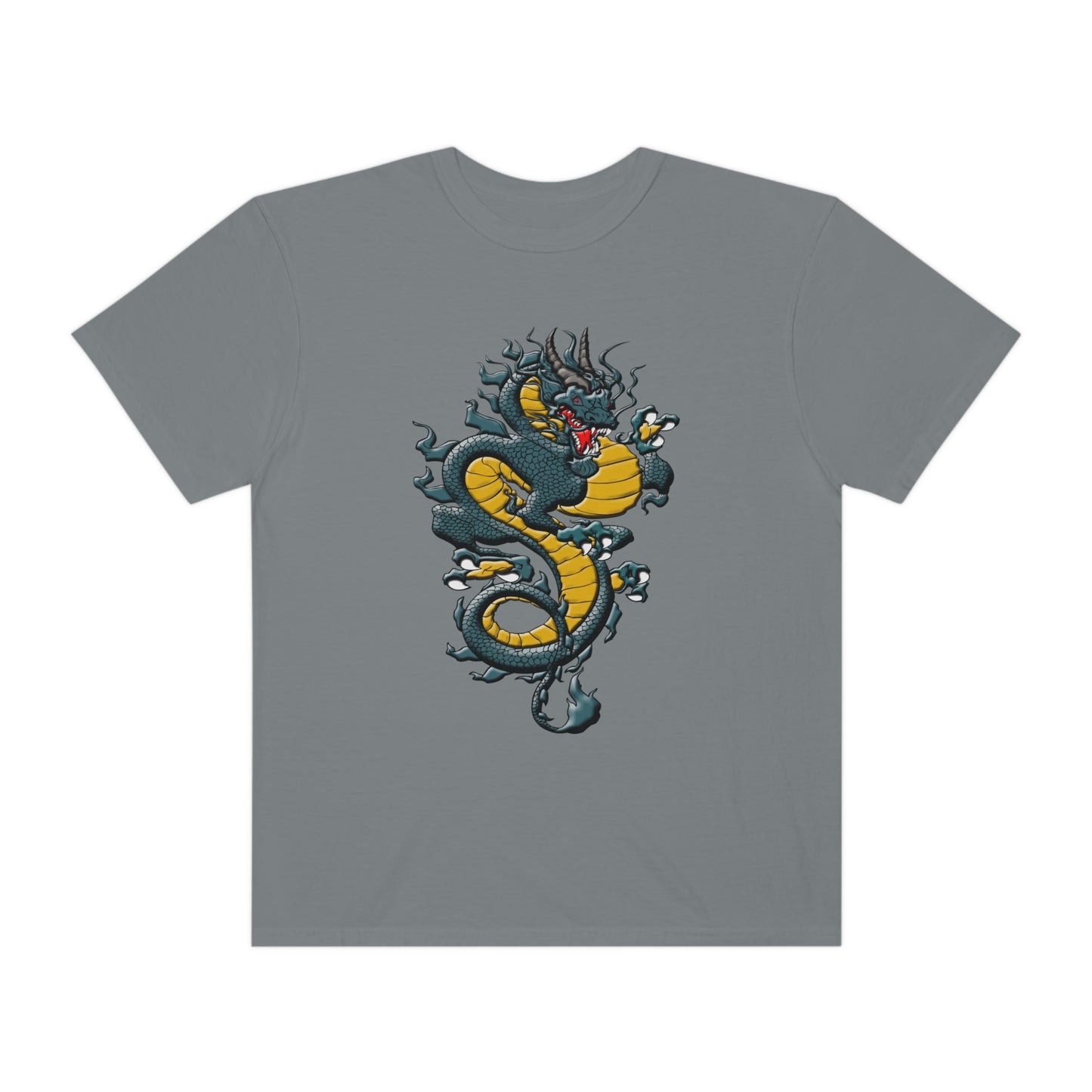 Chinese Dragon Print Shirt