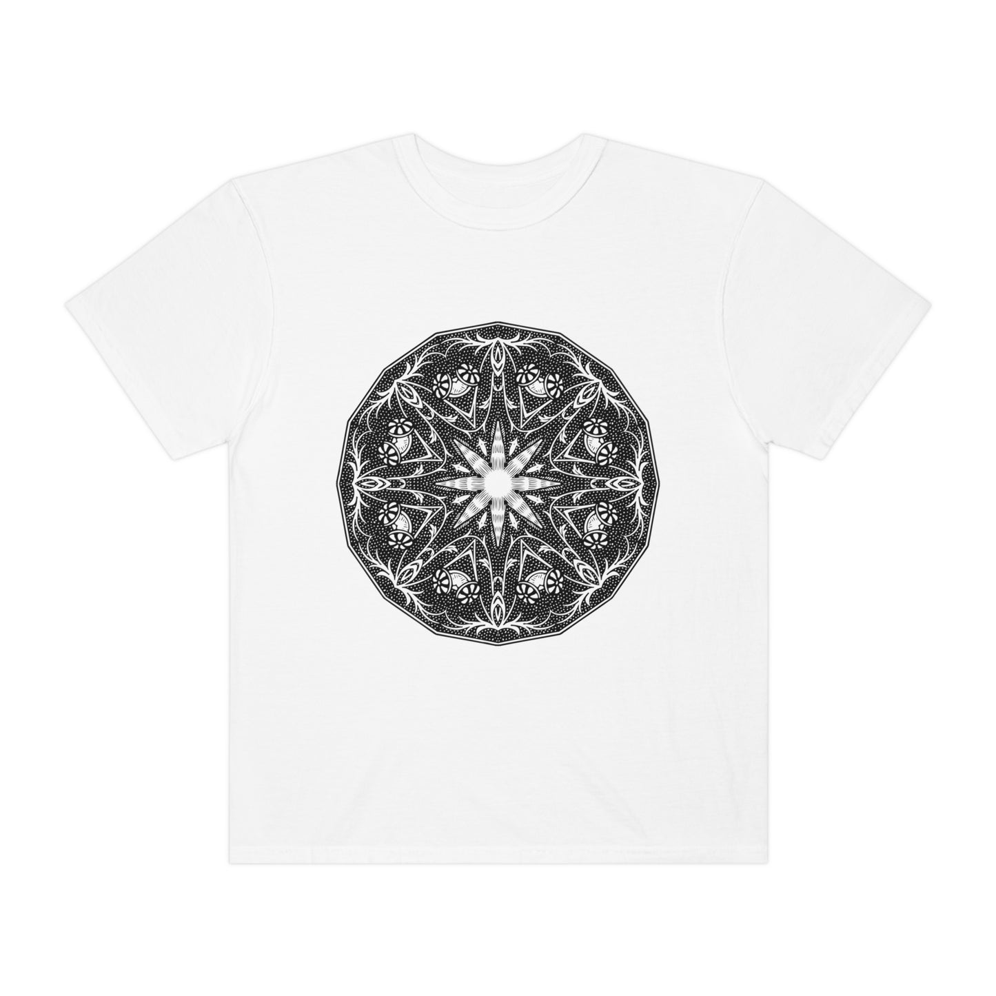 Circular Mandala Print Shirt