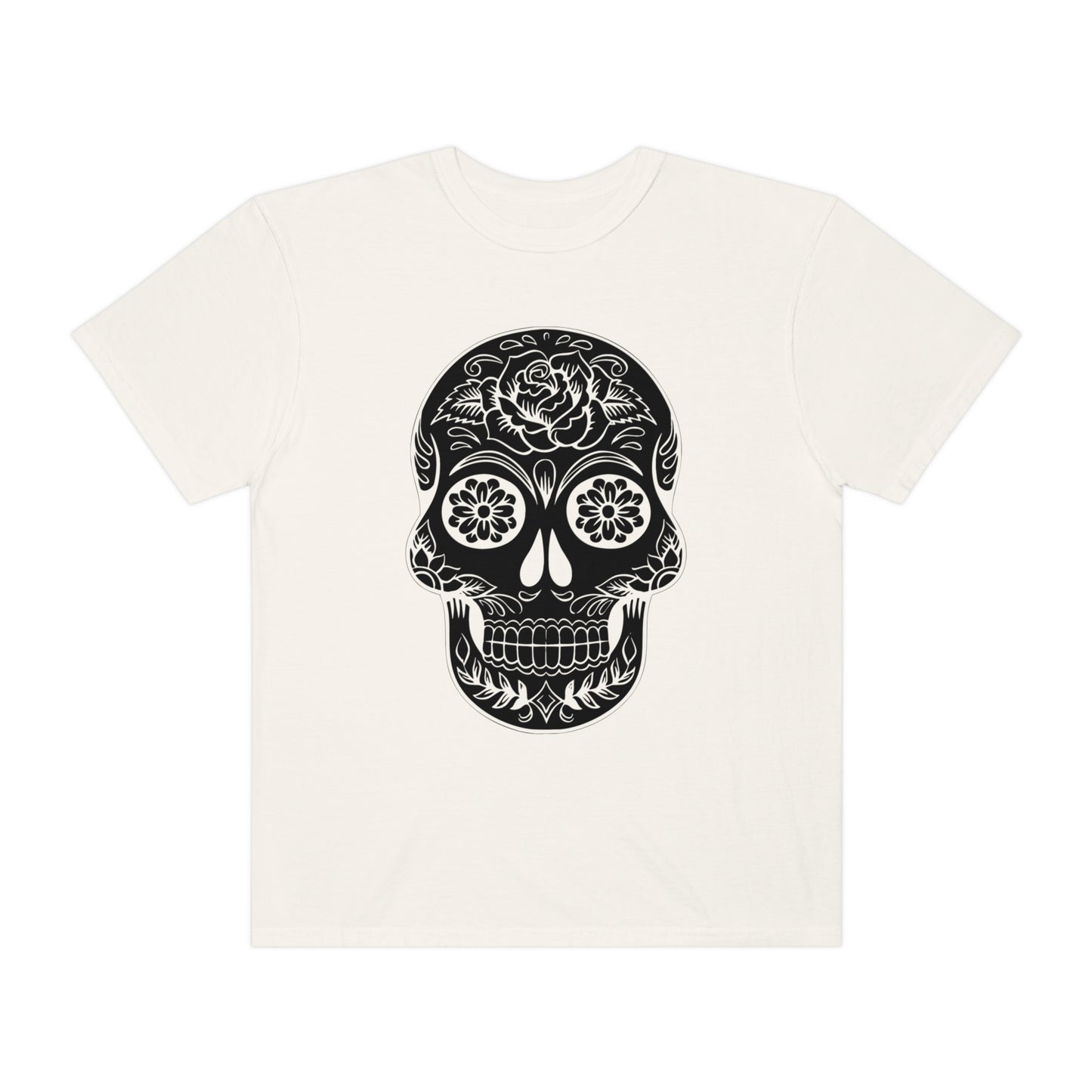 Day of the Dead Skull Print Shirt