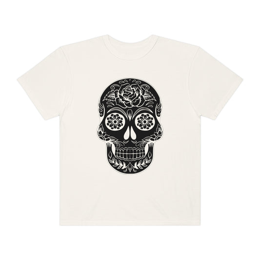 Day of the Dead Skull Print Shirt