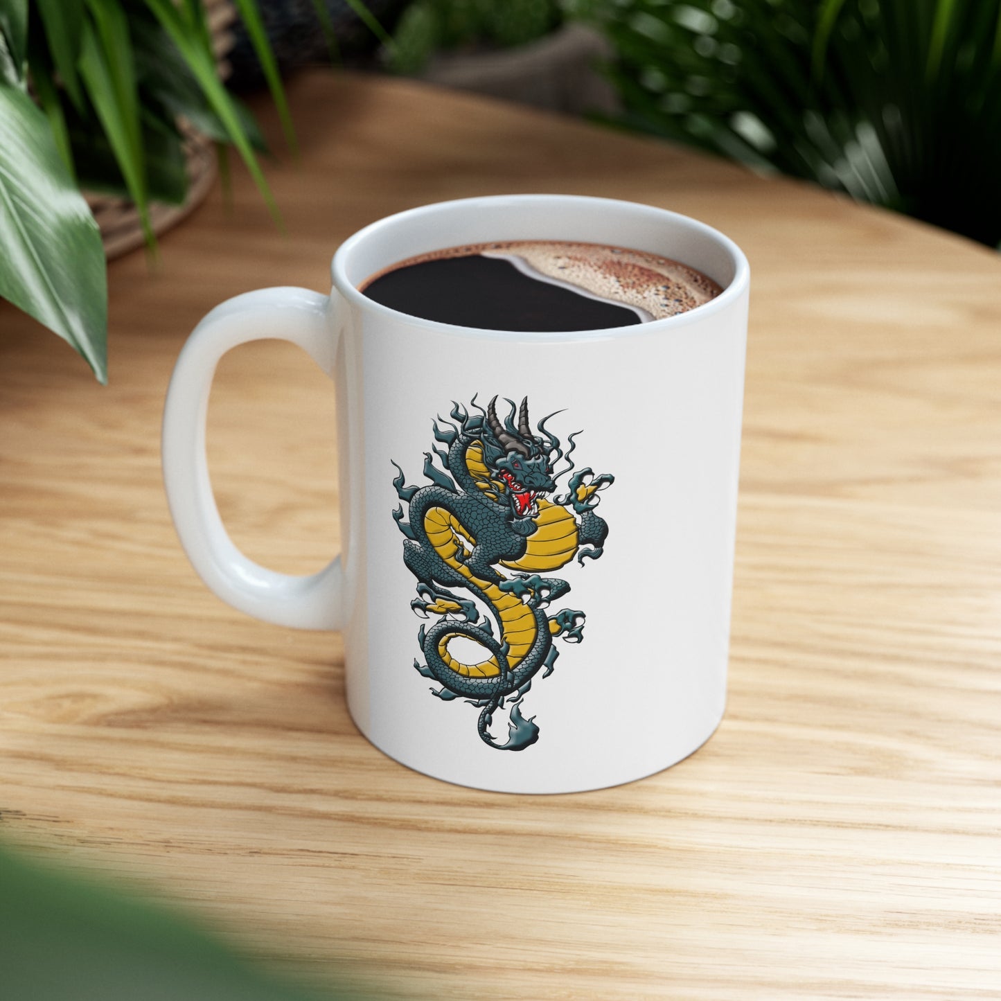 Chinese Dragon Ceramic Mug 11oz