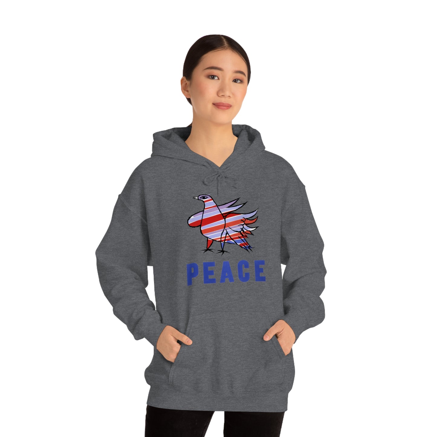 Peace Dove Hooded Sweatshirt