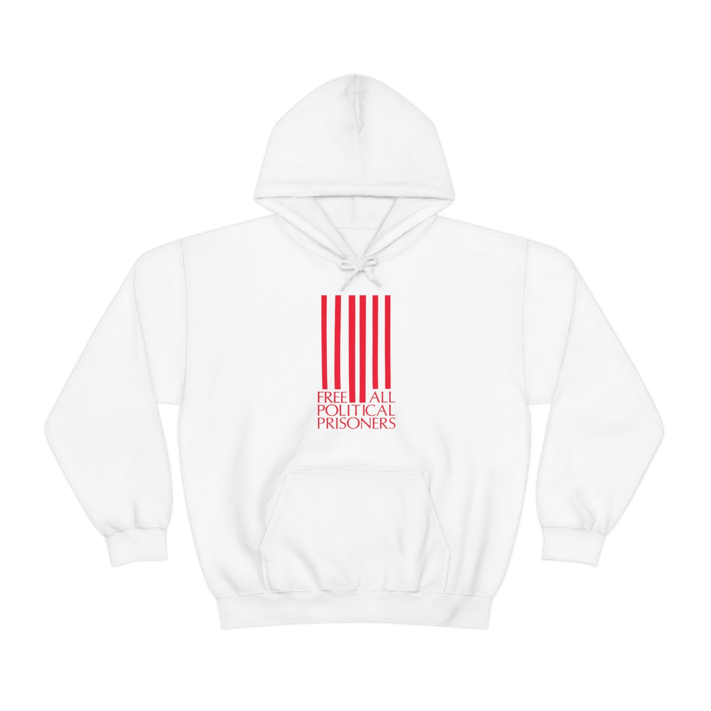 'Free All Political Prisoners' Hooded Sweatshirt