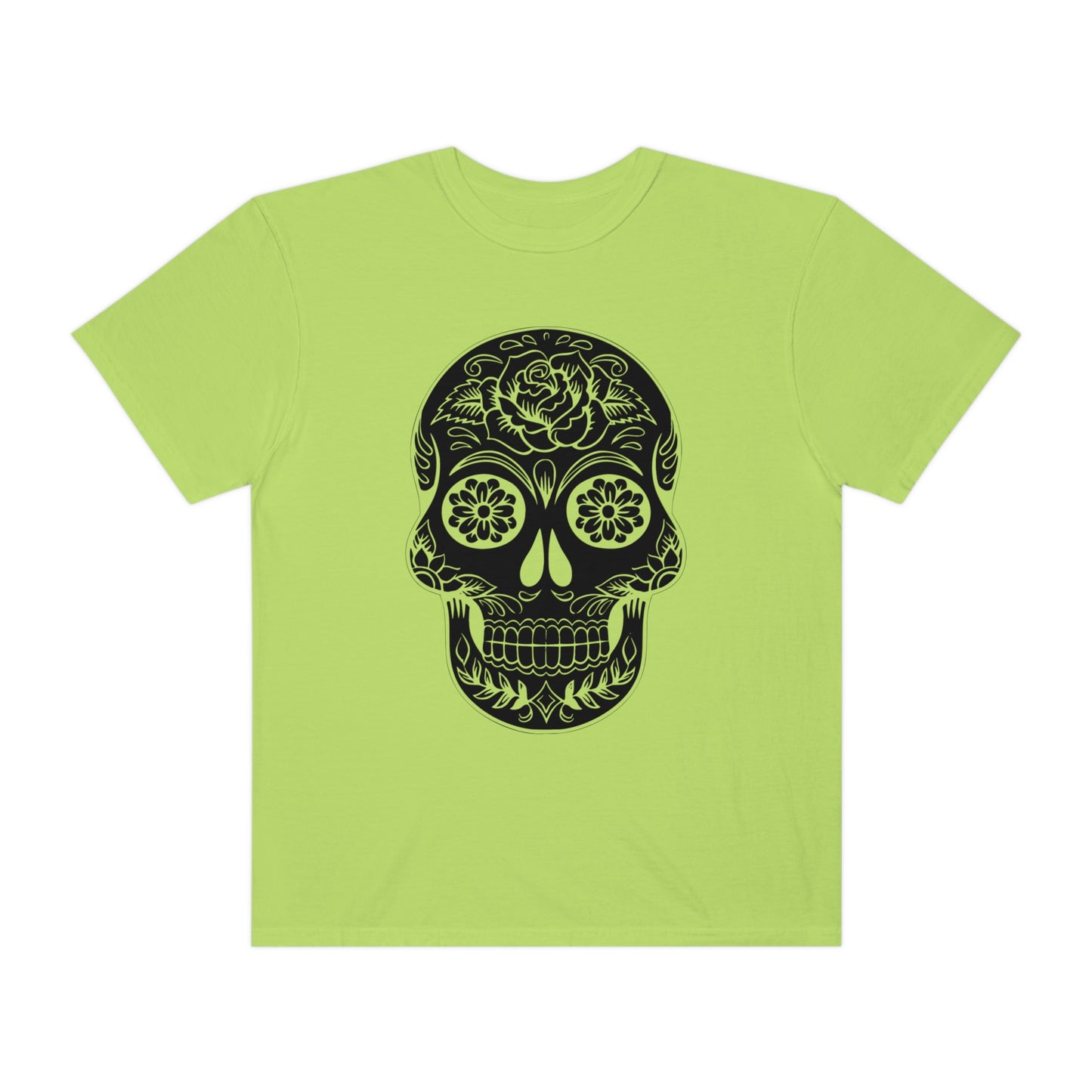 Day of the Dead Skull Print Shirt