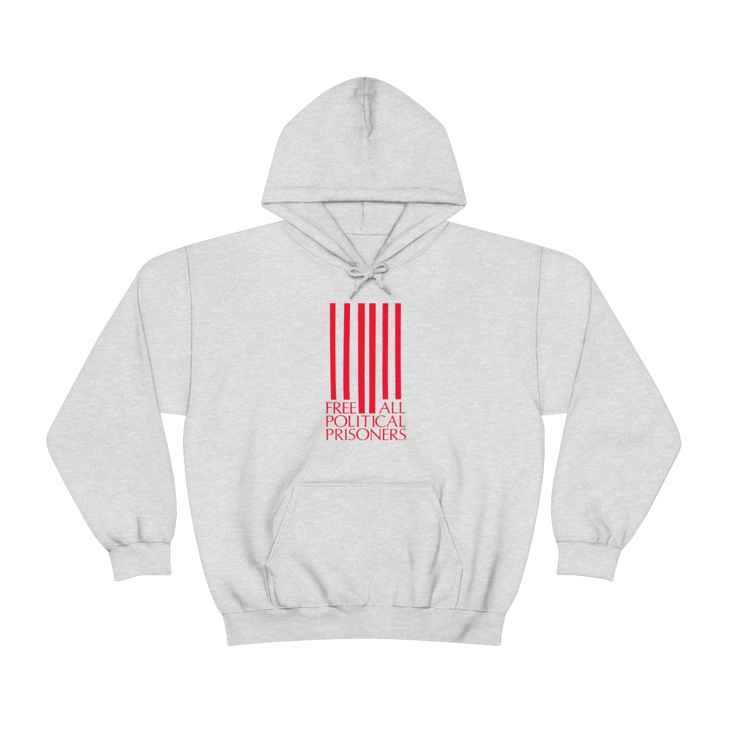 'Free All Political Prisoners' Hooded Sweatshirt