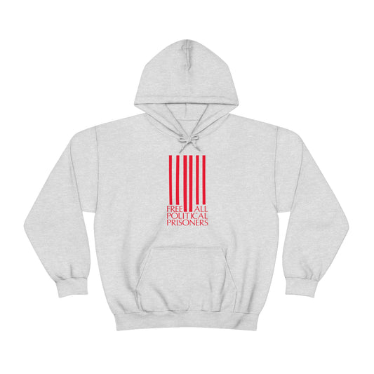 'Free All Political Prisoners' Hooded Sweatshirt