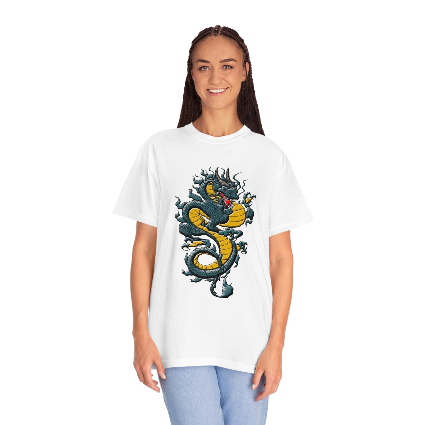 Chinese Dragon Print Shirt