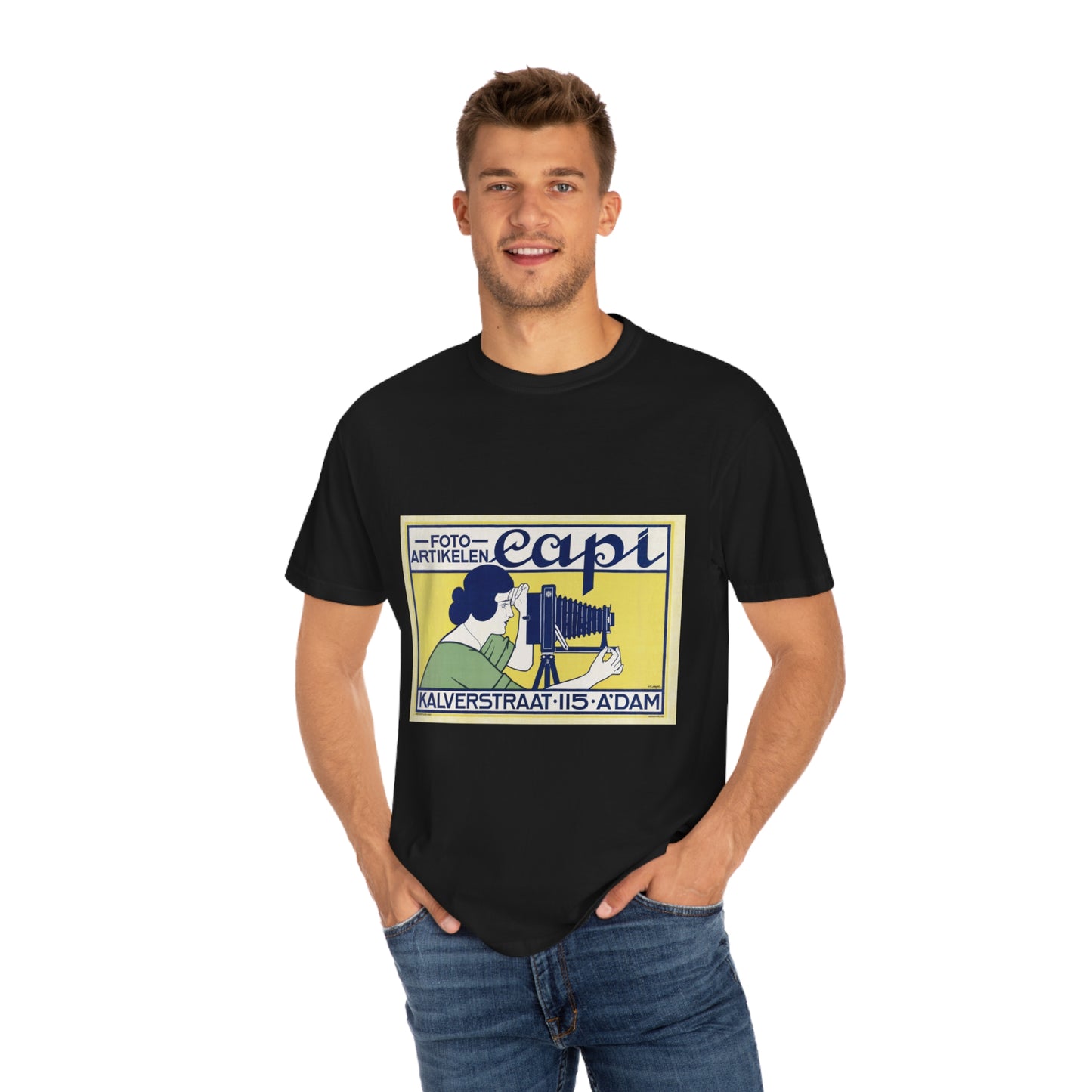 Retro art deco photographer T-shirt