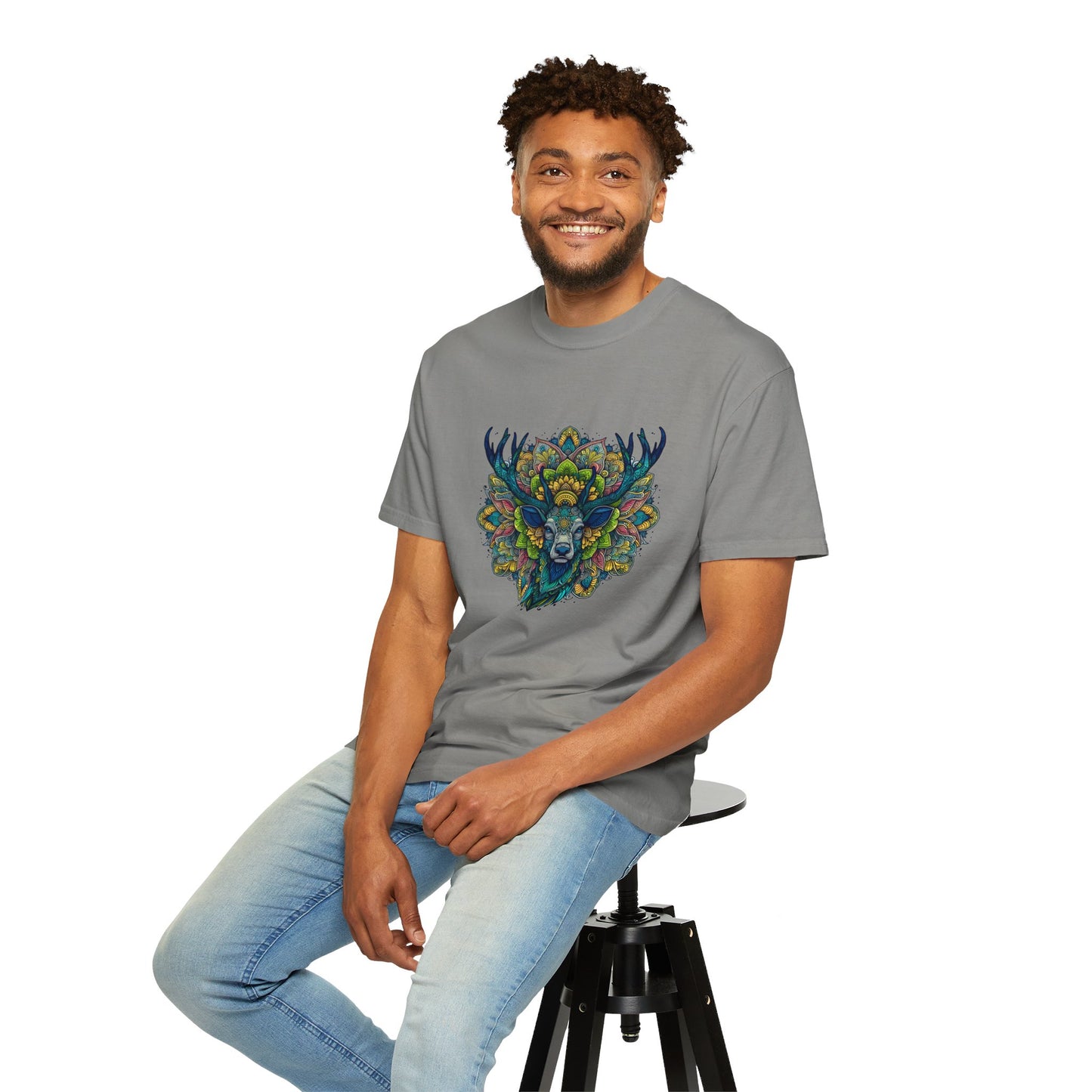 Stag Mandala T-shirt