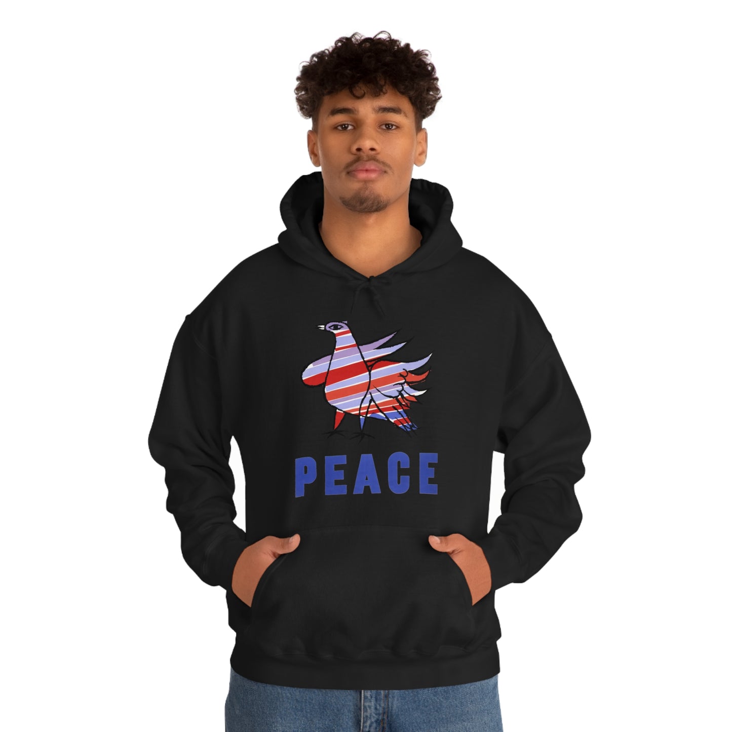 Peace Dove Hooded Sweatshirt