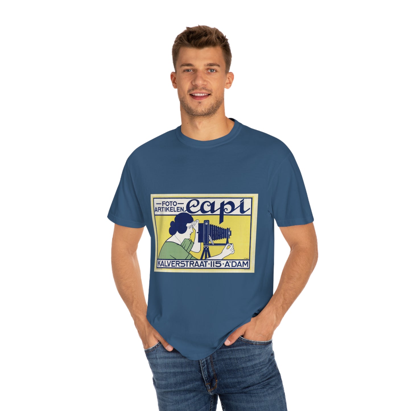 Retro art deco photographer T-shirt