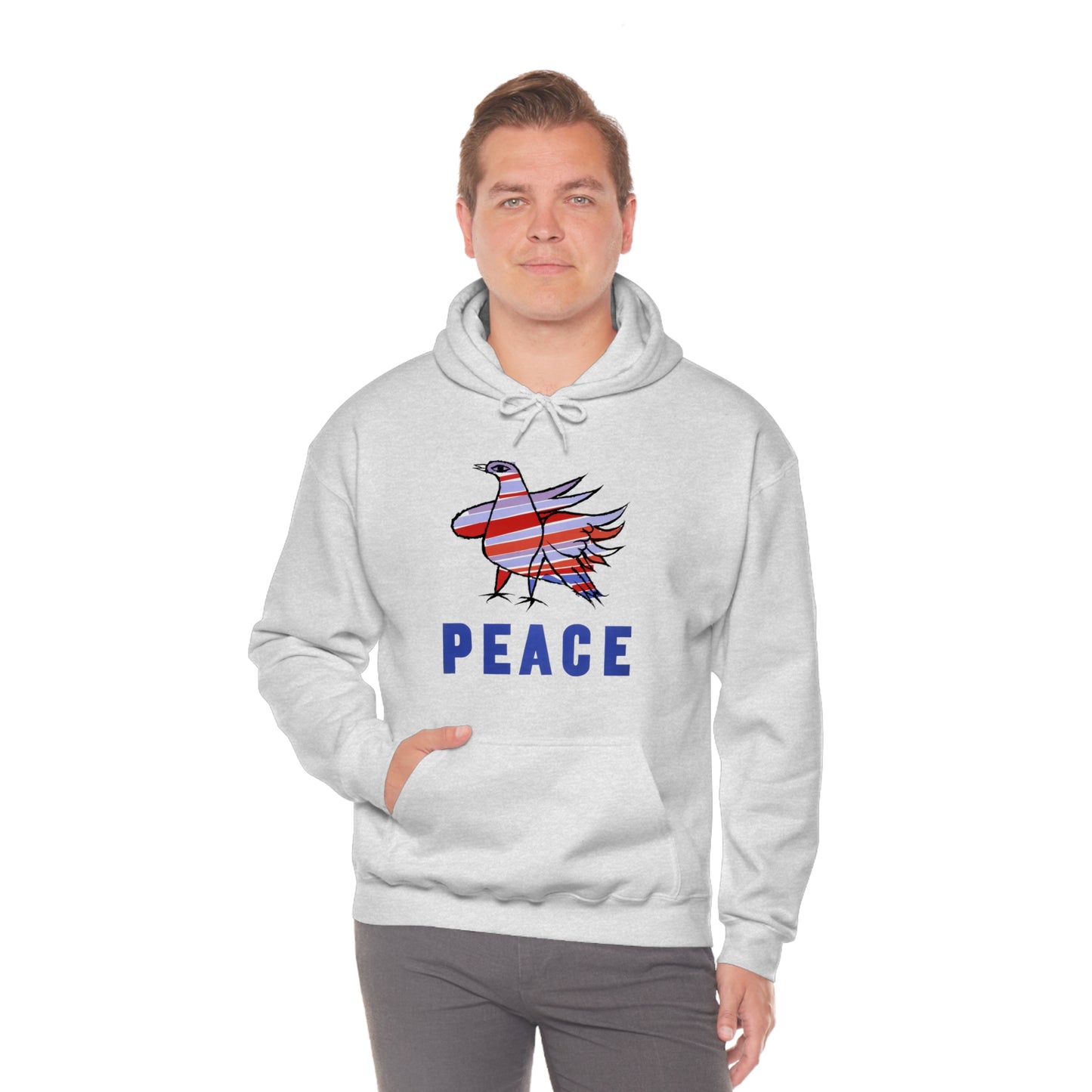 Peace Dove Hooded Sweatshirt