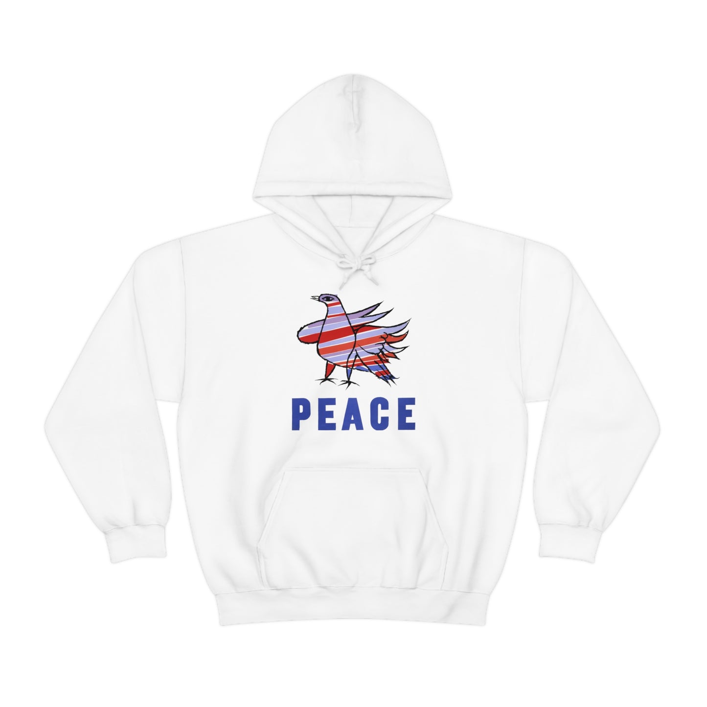 Peace Dove Hooded Sweatshirt