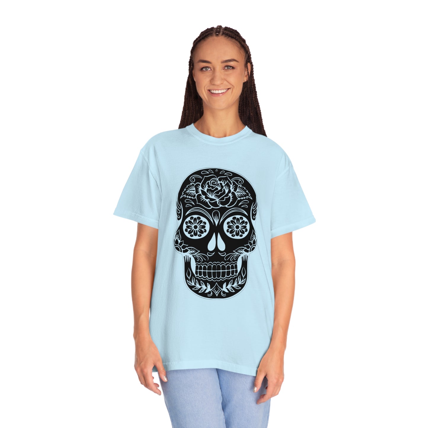 Day of the Dead Skull Print Shirt