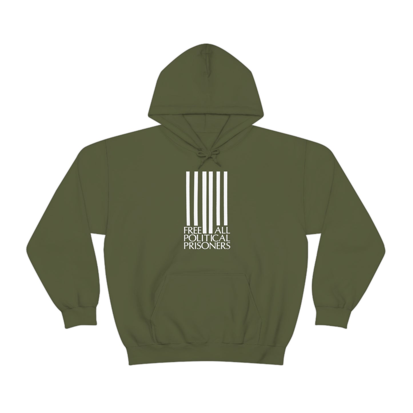 'Free All Political Prisoners' Hooded Sweatshirt