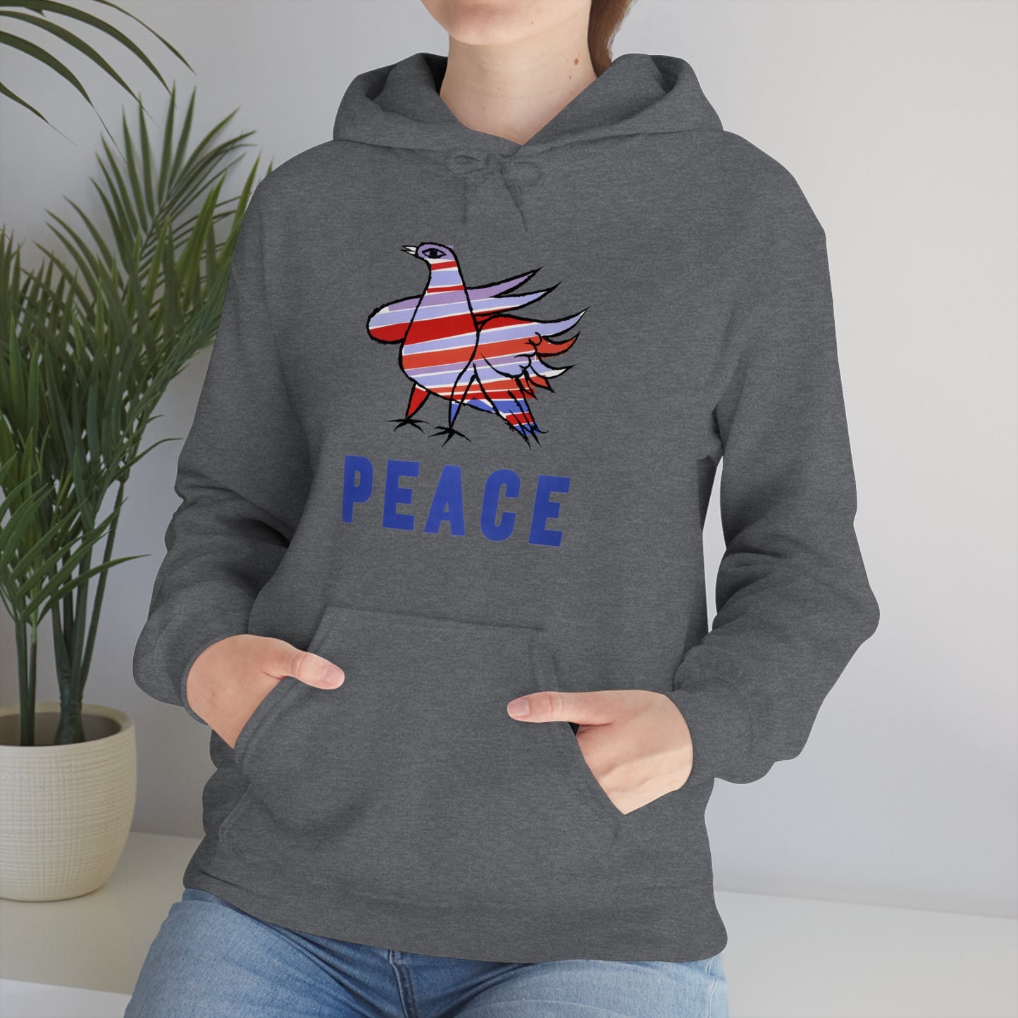 Peace Dove Hooded Sweatshirt