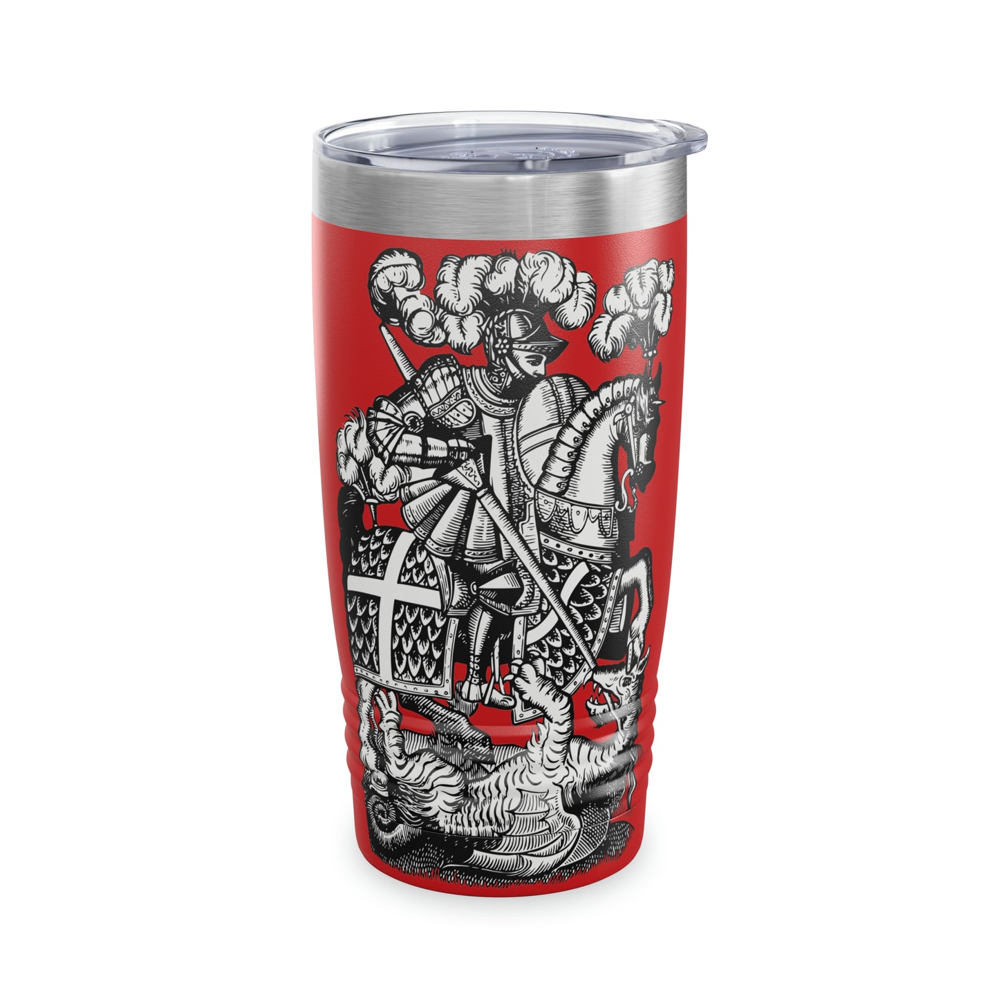 Red Cross Knight Ringneck Tumbler, 20oz