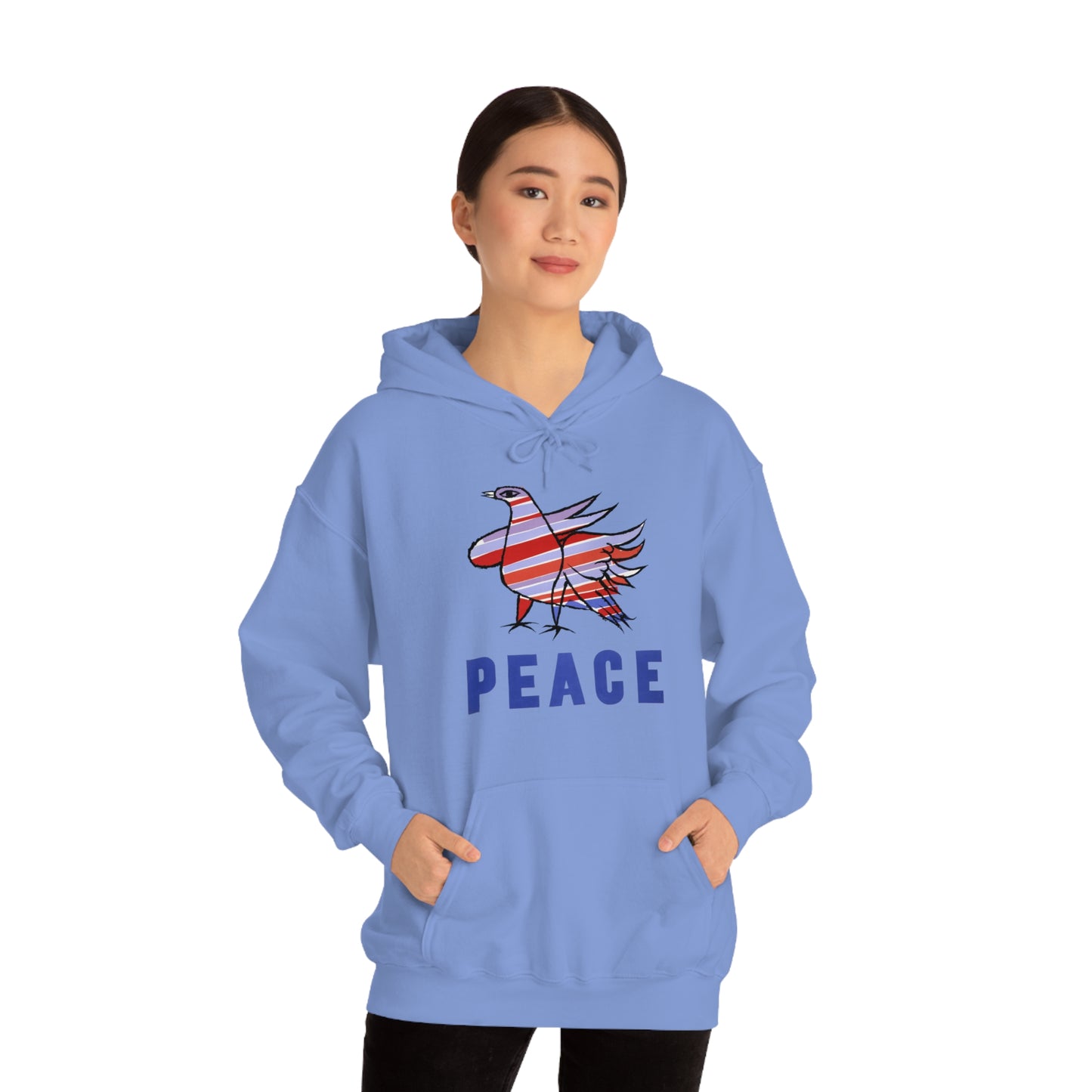 Peace Dove Hooded Sweatshirt