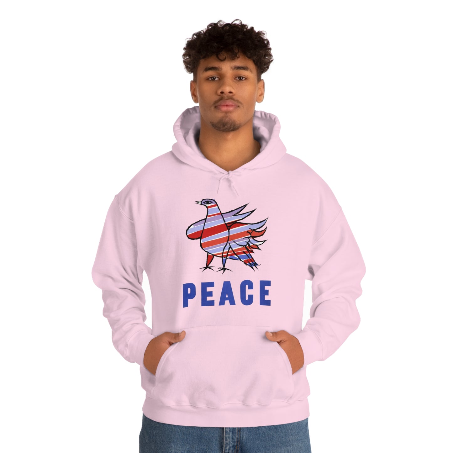 Peace Dove Hooded Sweatshirt