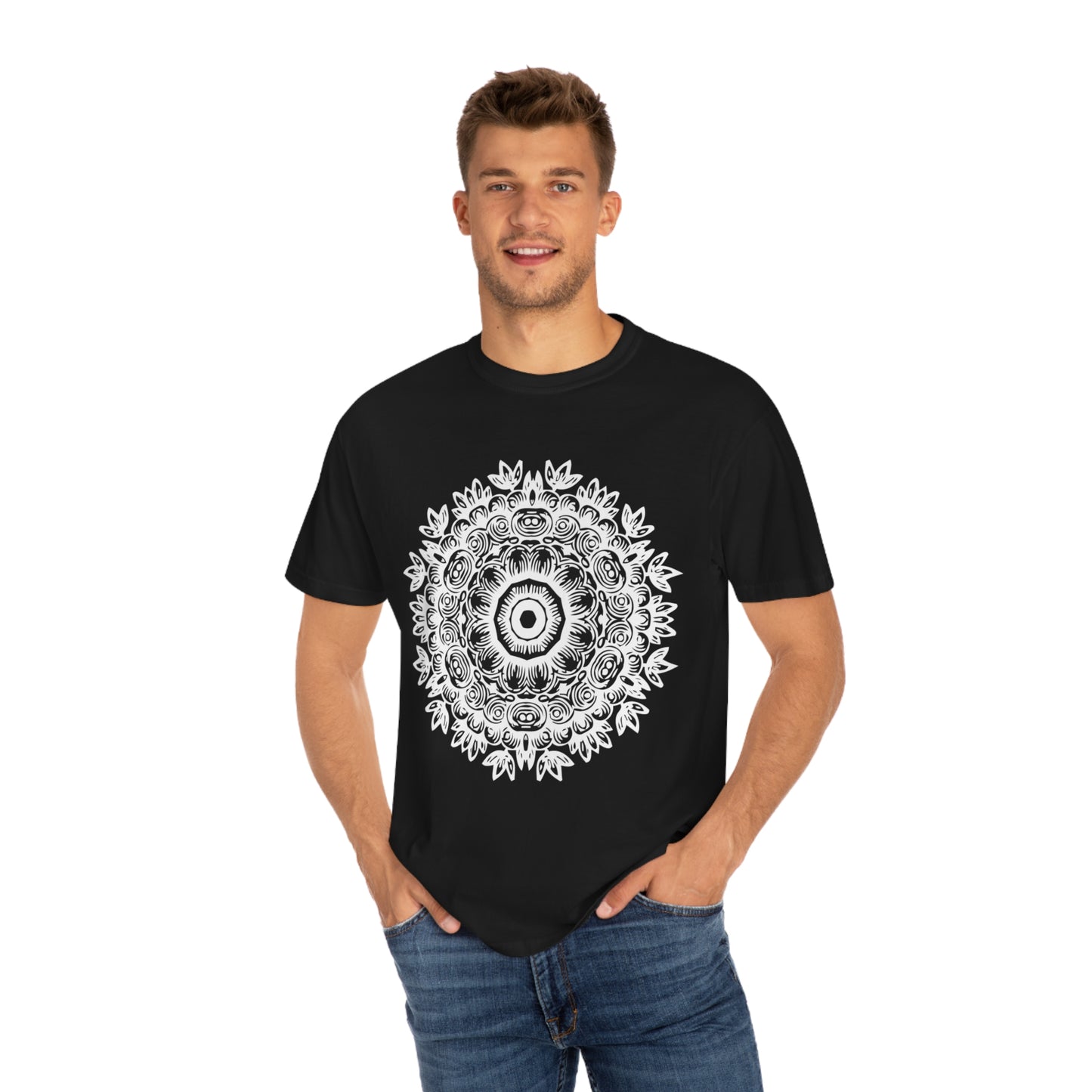 Flower Mandala Print Shirt