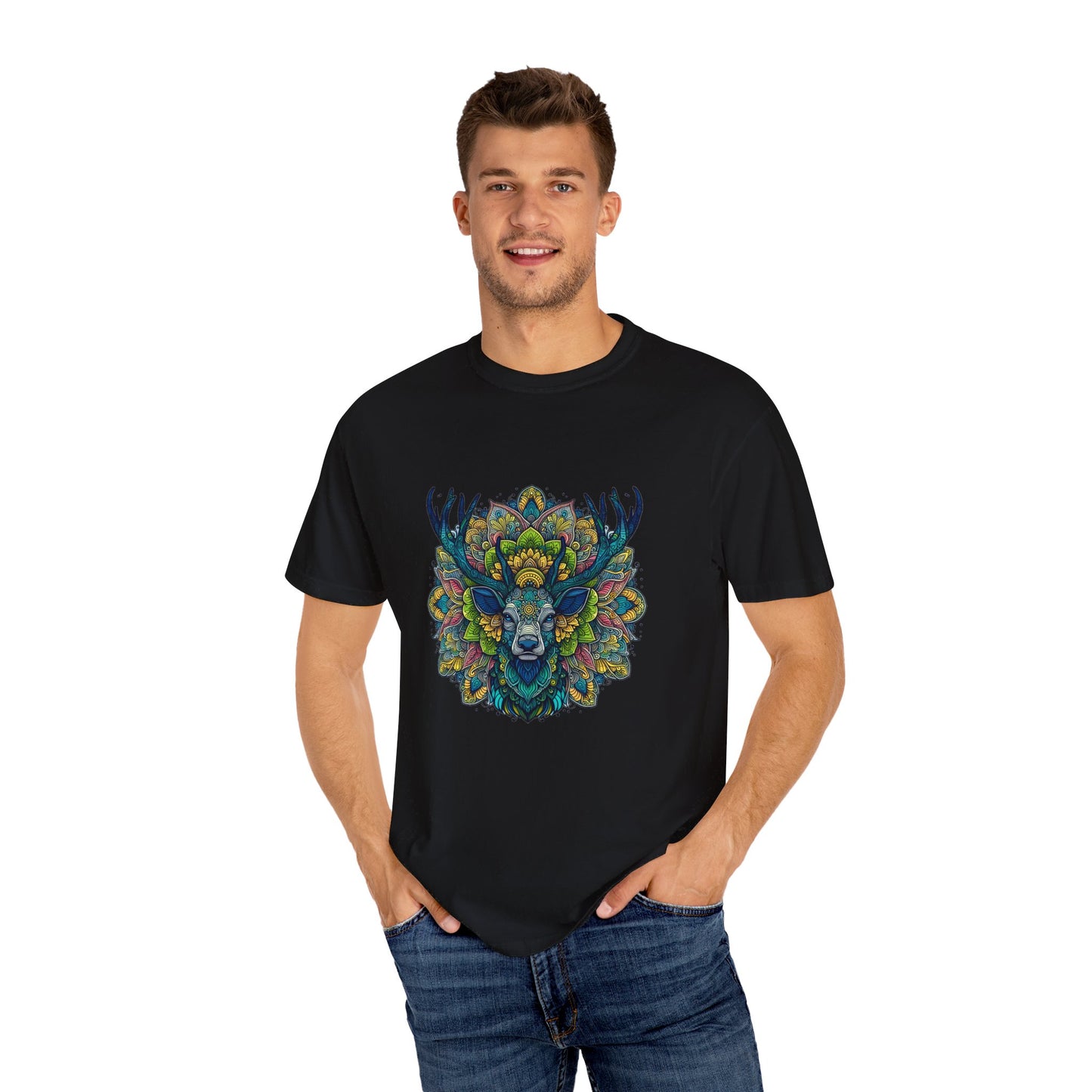 Stag Mandala T-shirt