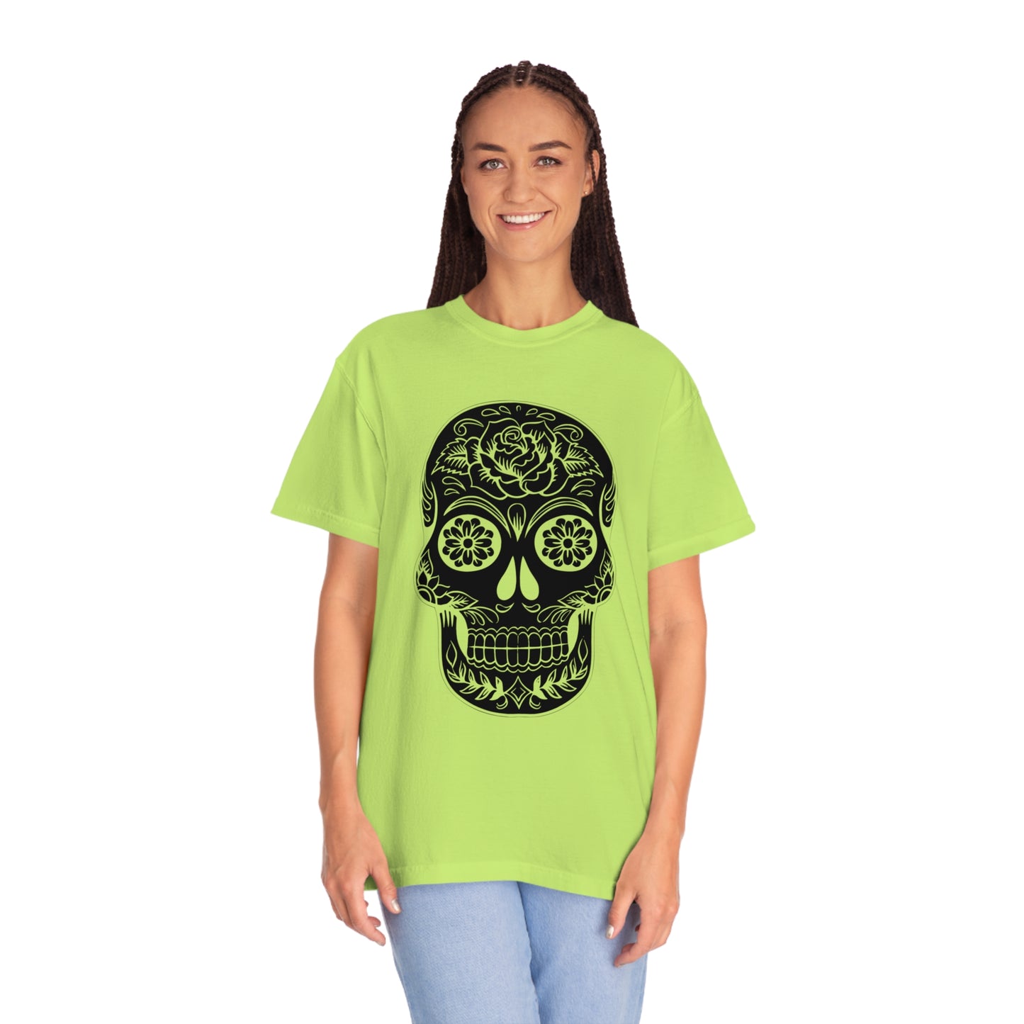 Day of the Dead Skull Print Shirt