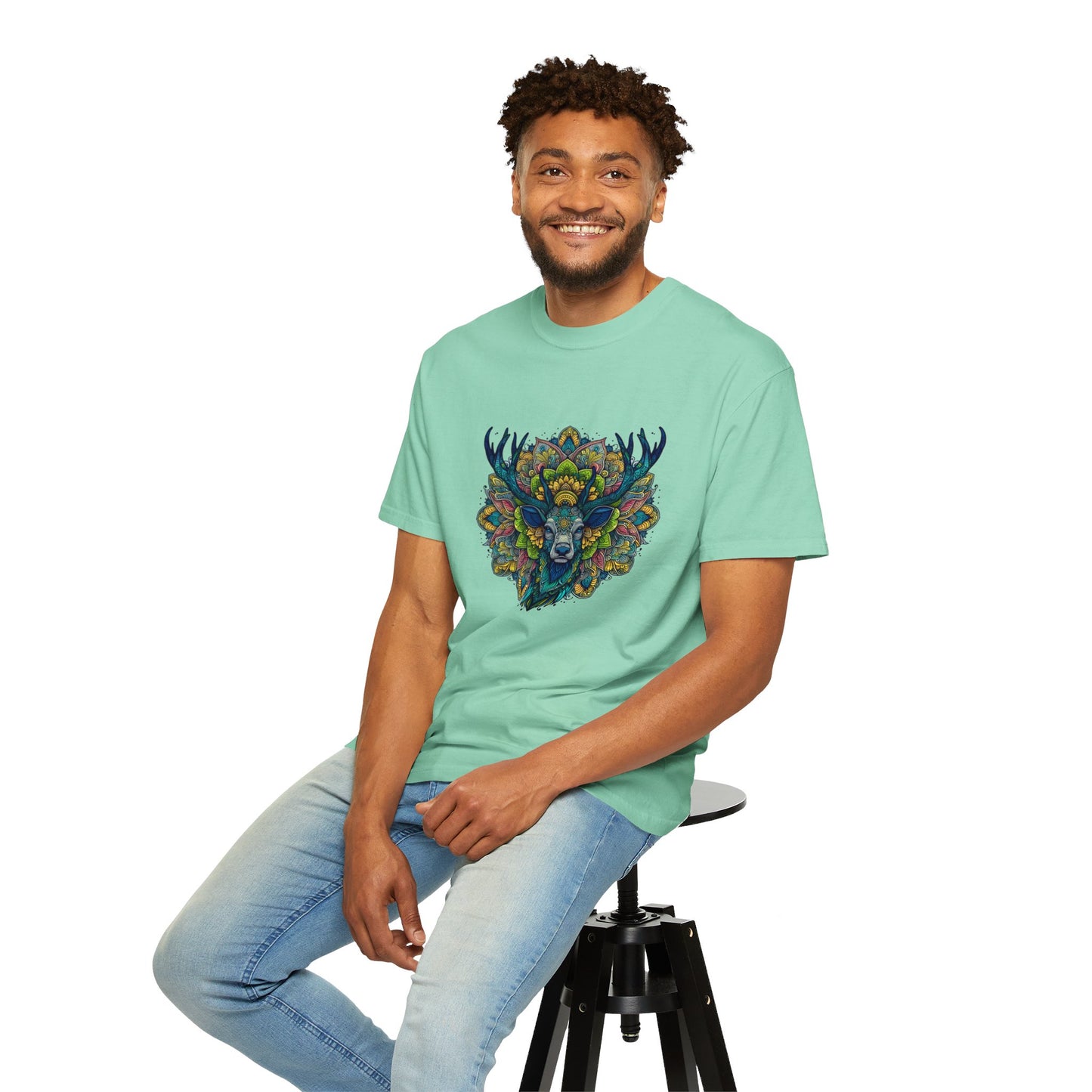 Stag Mandala T-shirt