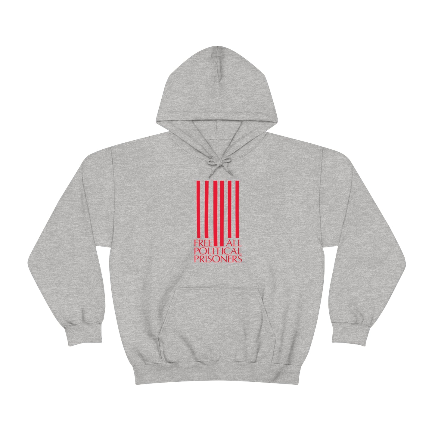 'Free All Political Prisoners' Hooded Sweatshirt