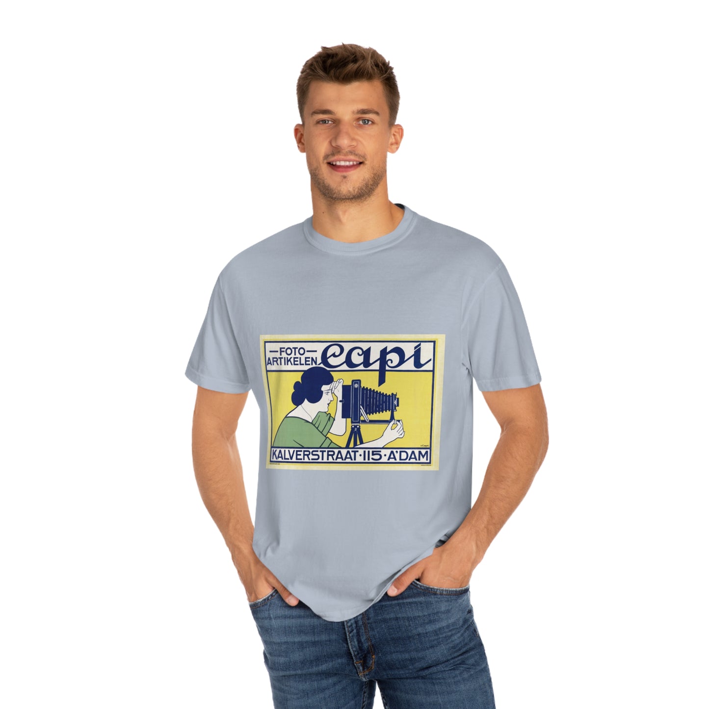 Retro art deco photographer T-shirt