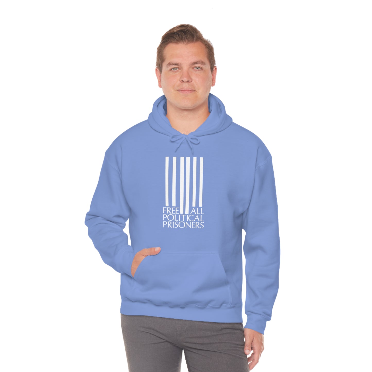 'Free All Political Prisoners' Hooded Sweatshirt