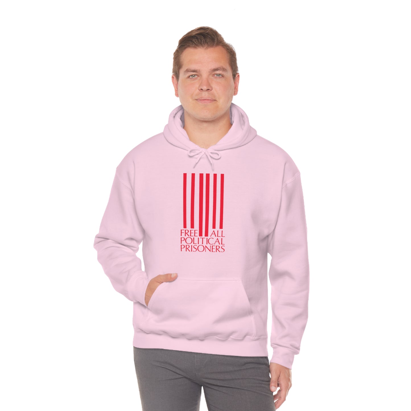 'Free All Political Prisoners' Hooded Sweatshirt